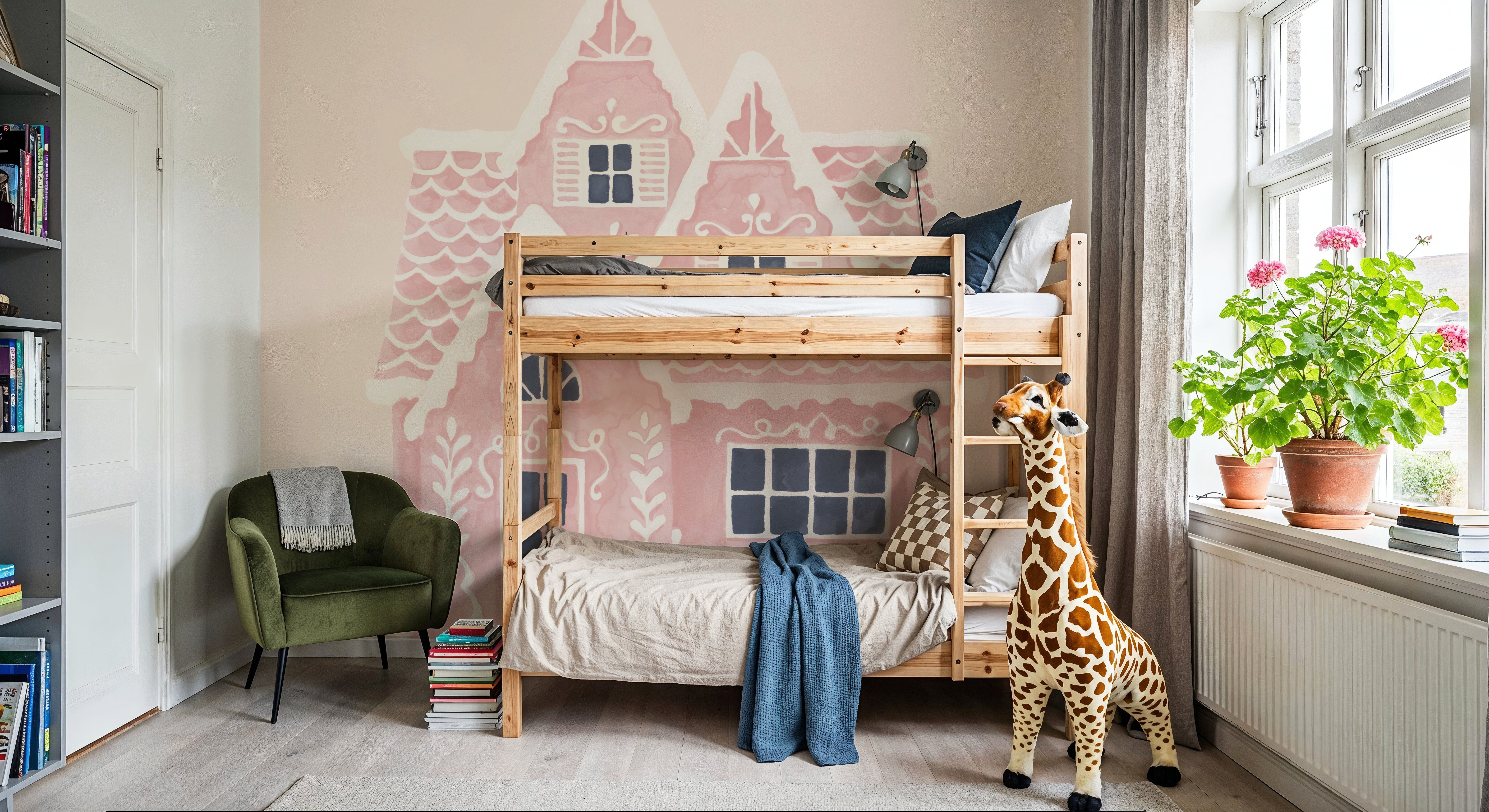 Gingerbread Dream House II Pink