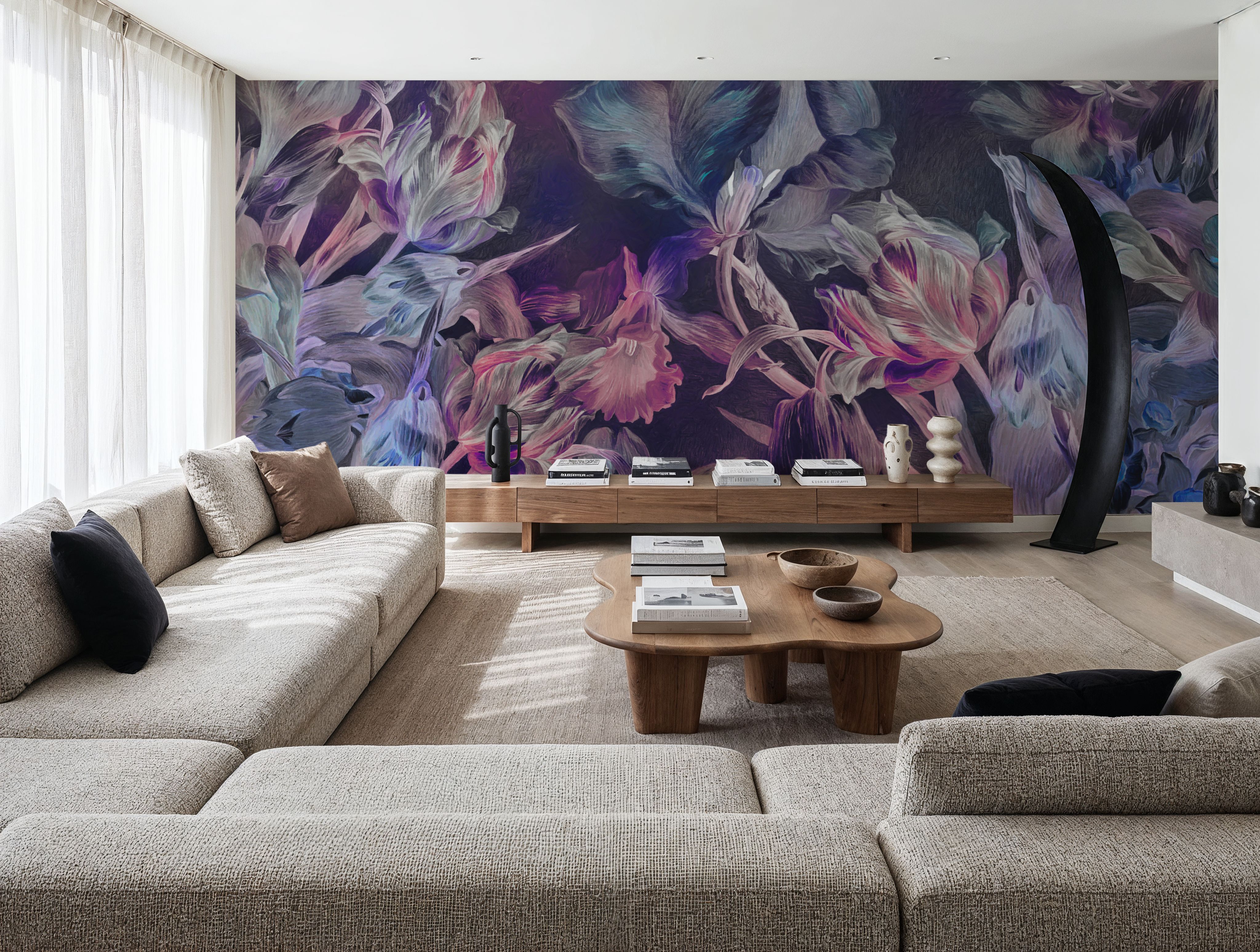 Tulips Feast, Purple