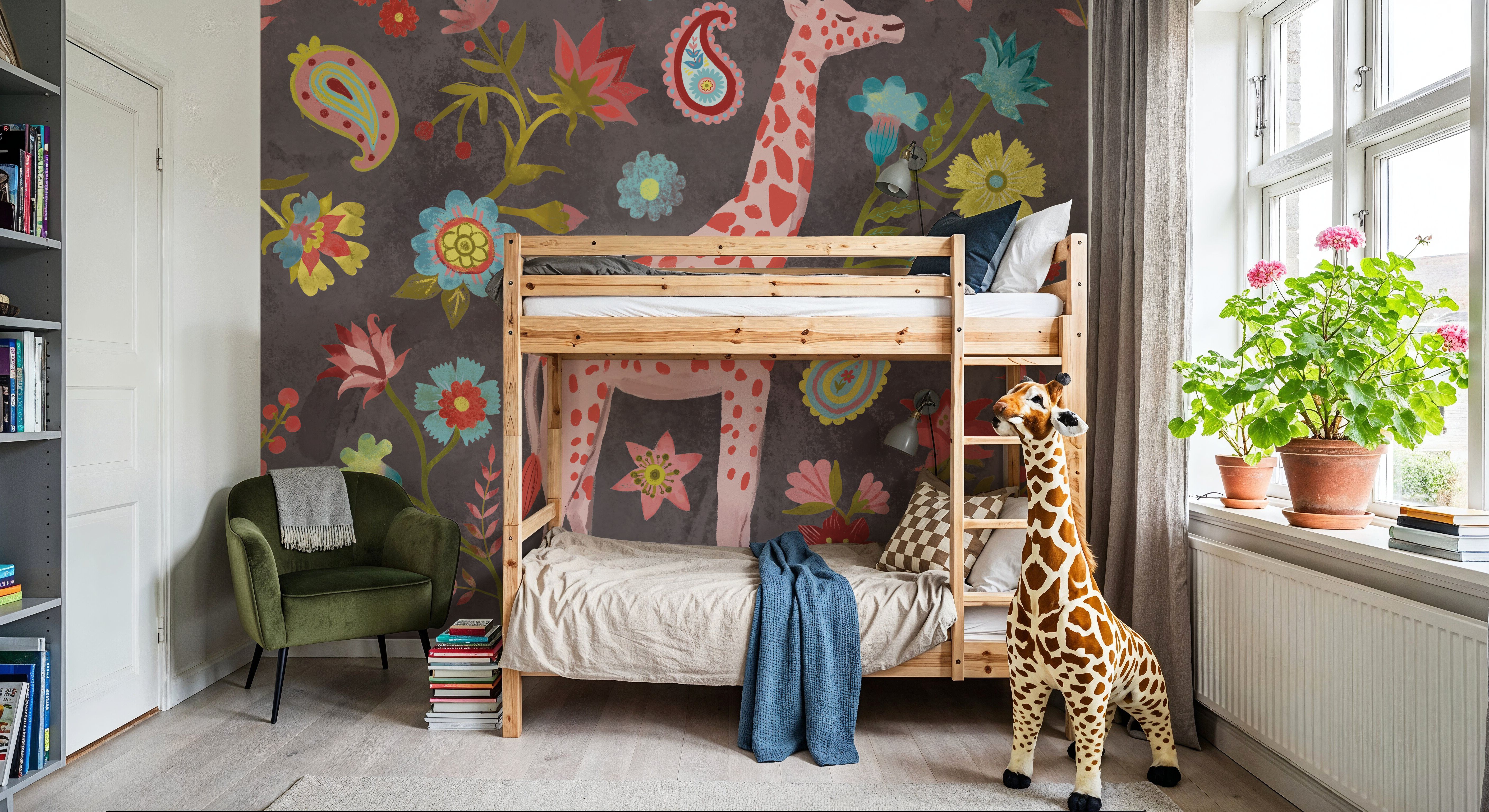 Giraffe of the Jungle, Wallpaper