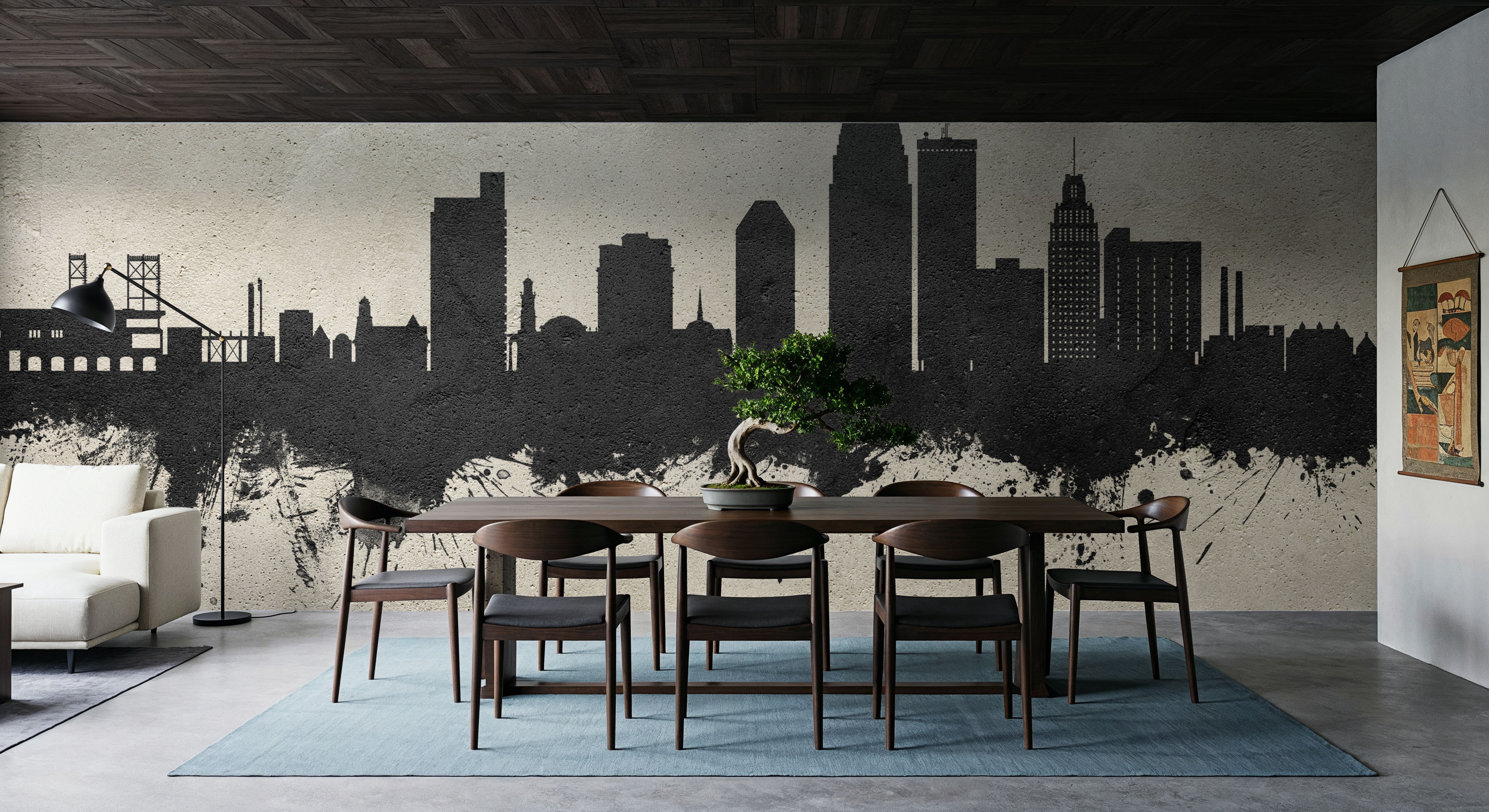 Winston-Salem North Carolina Skyline Concrete