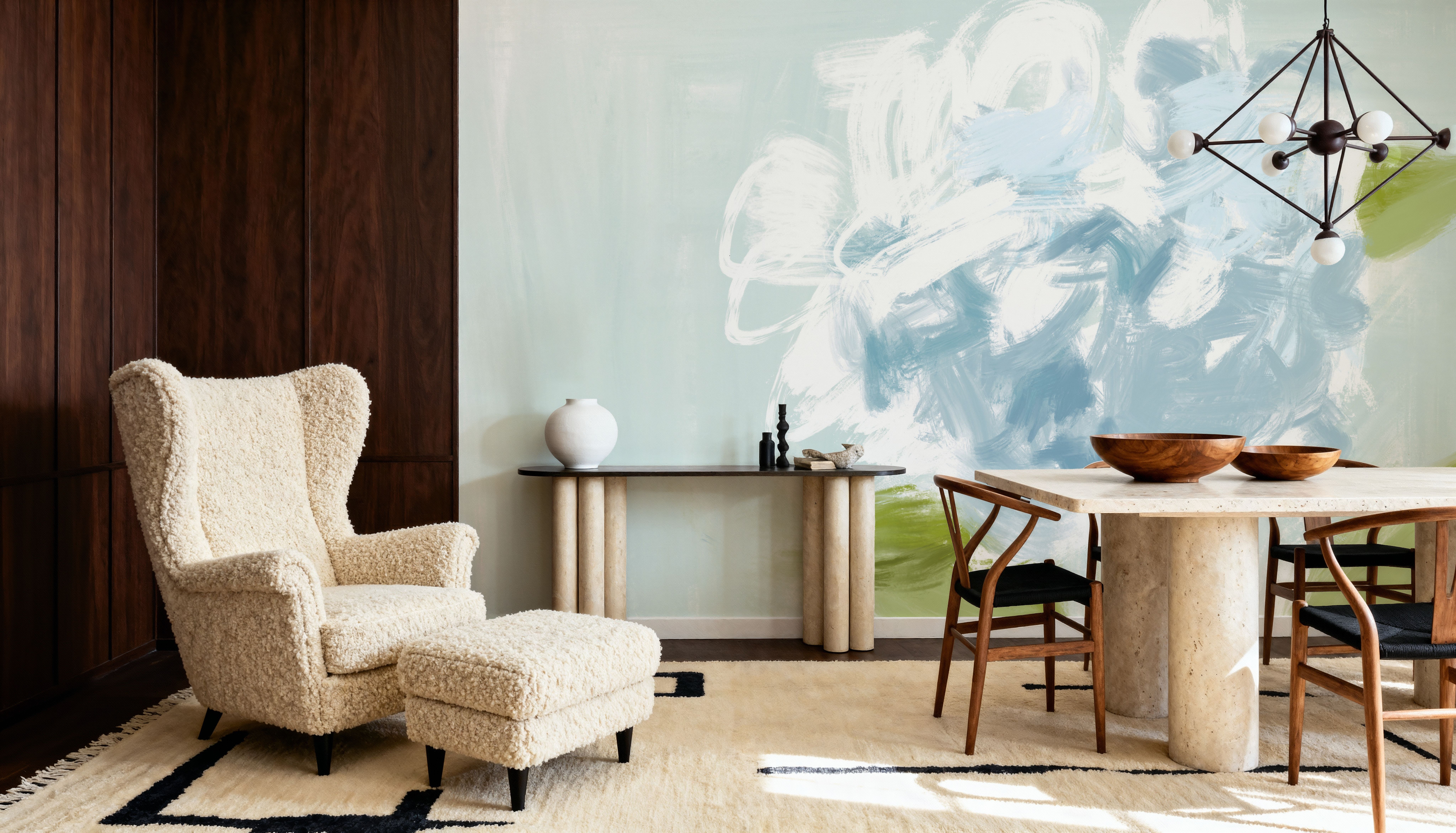 Mystic Summer I, Behang