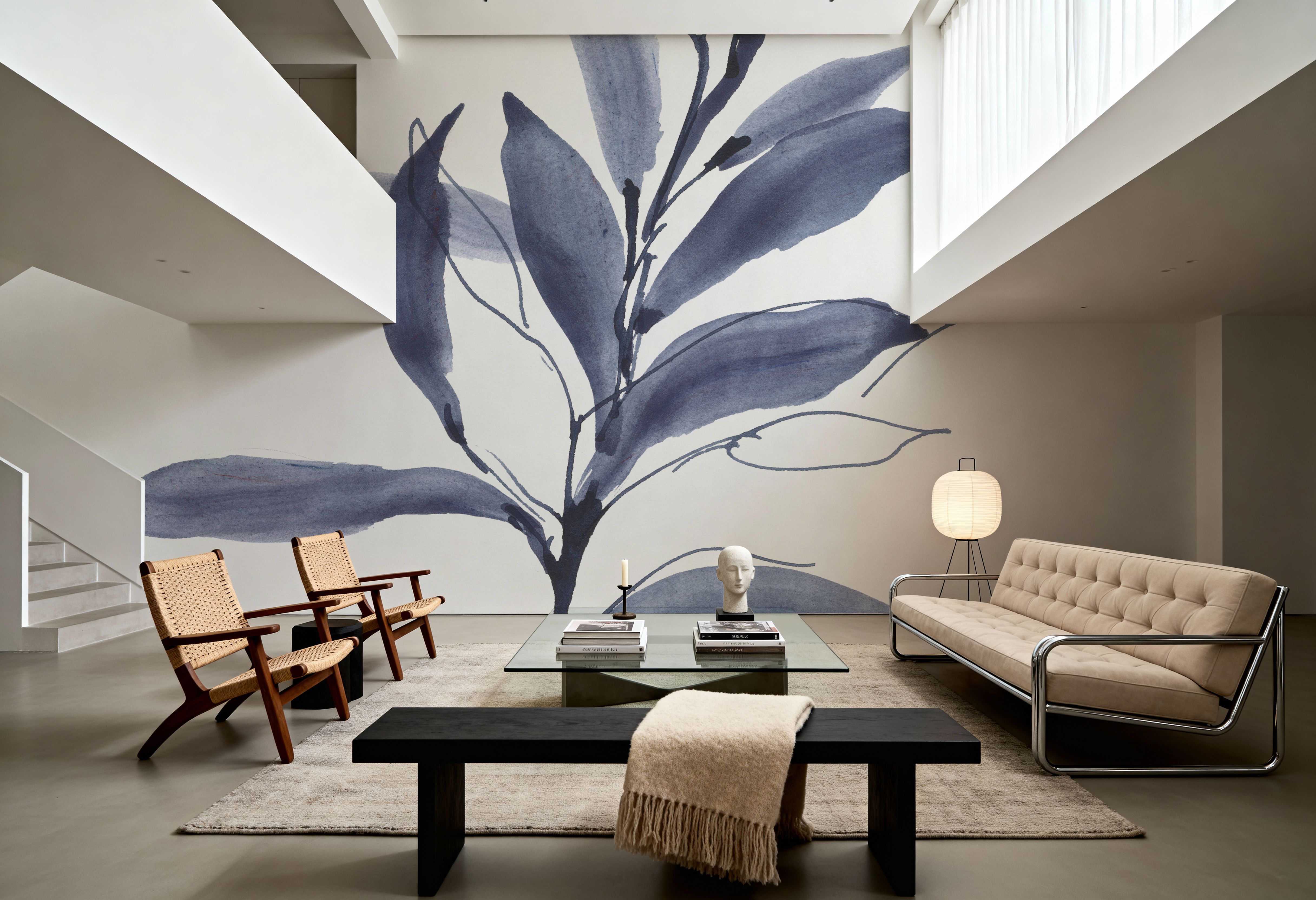 Dusk Leaves II, Wallpaper