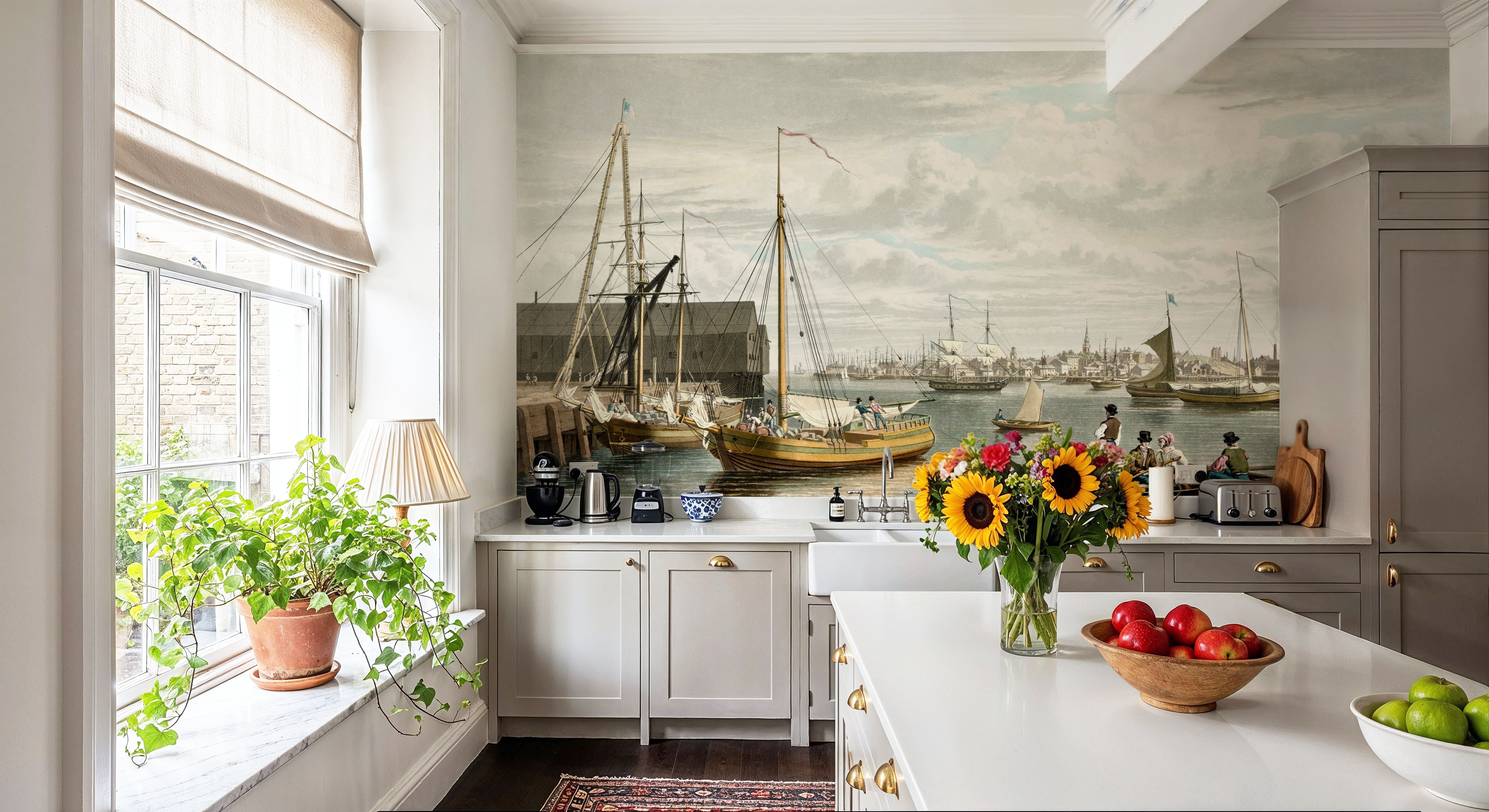 Old view of Boston from City Point 1833