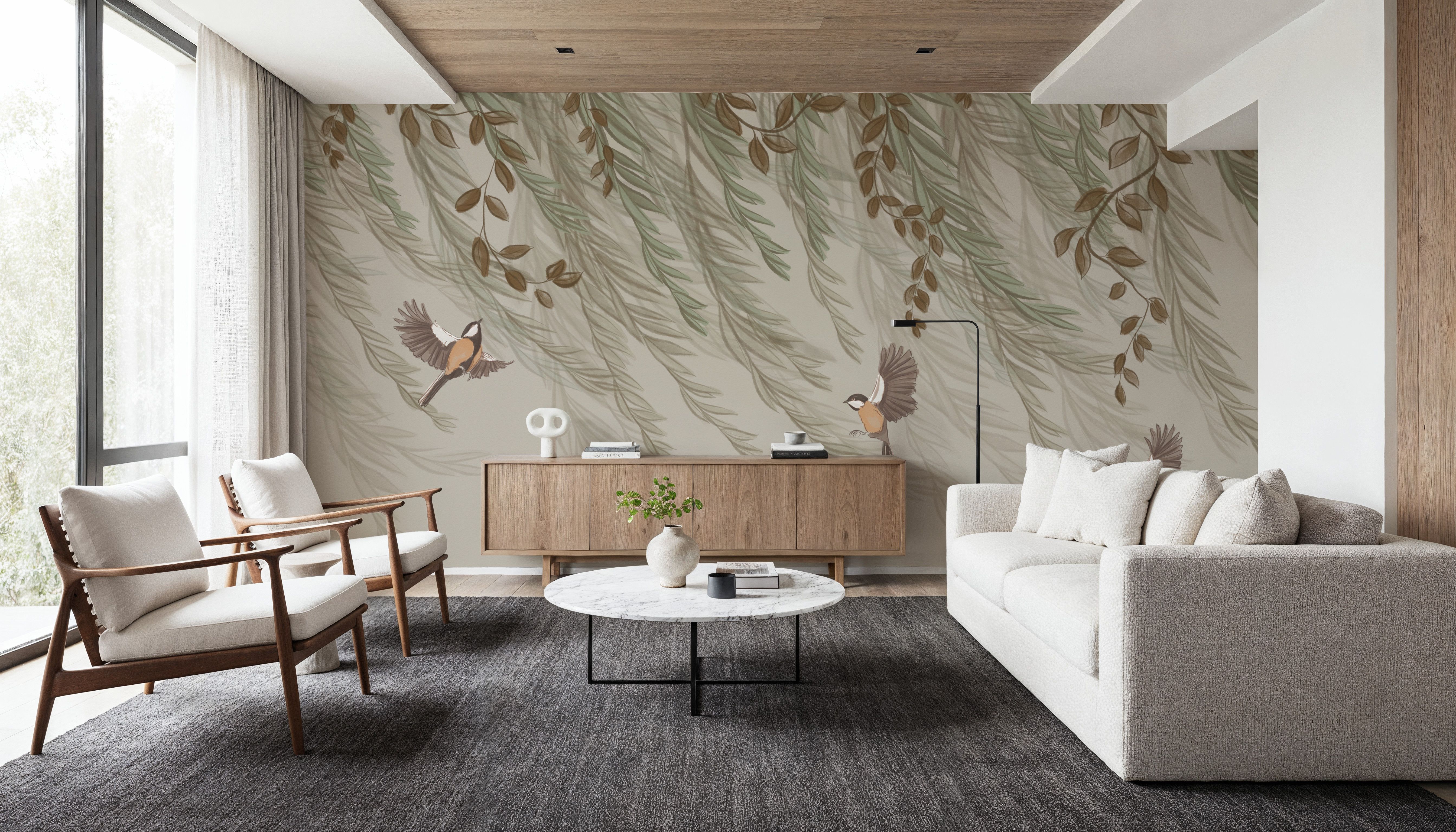  Willow & Birds, Sand