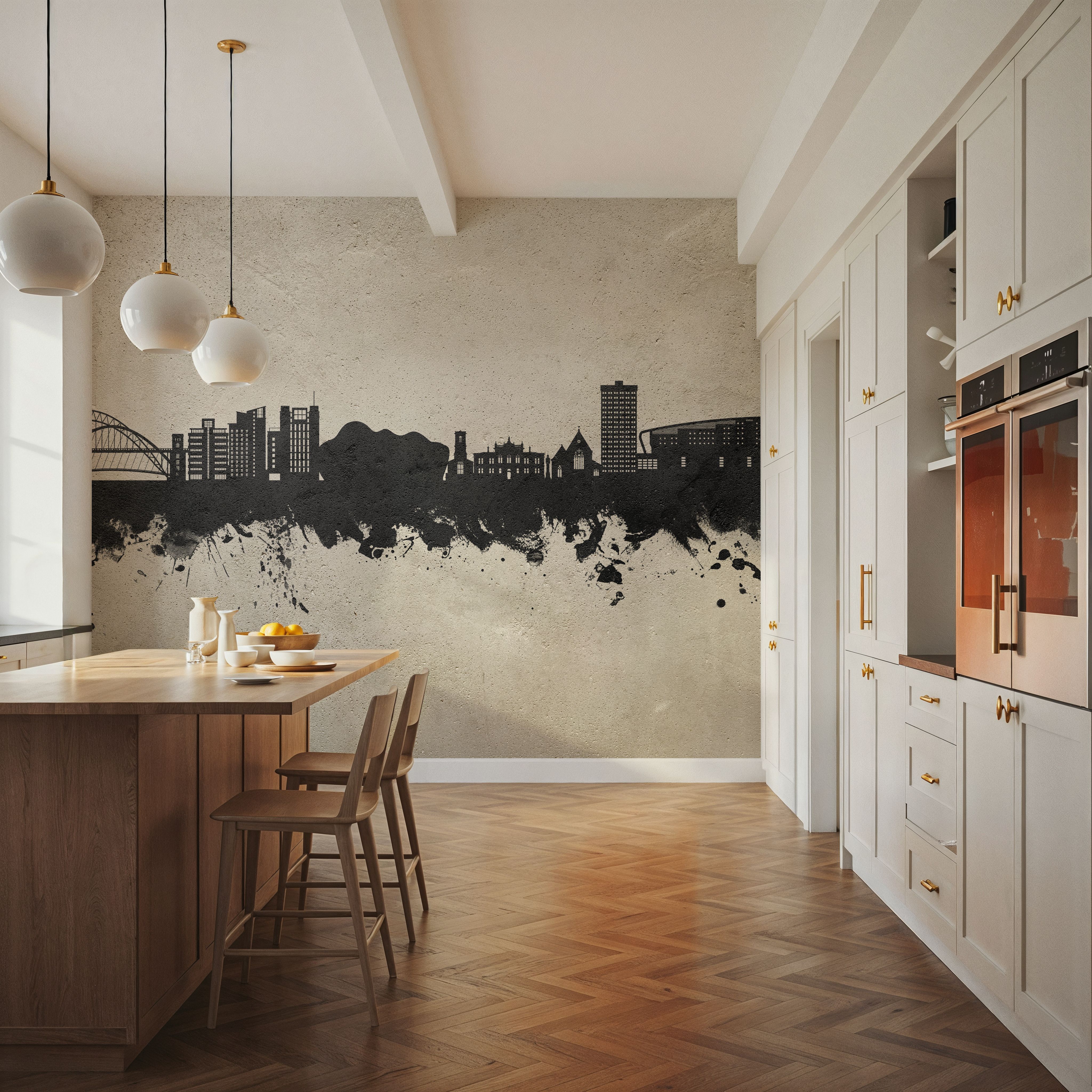 Gateshead England Skyline Concrete