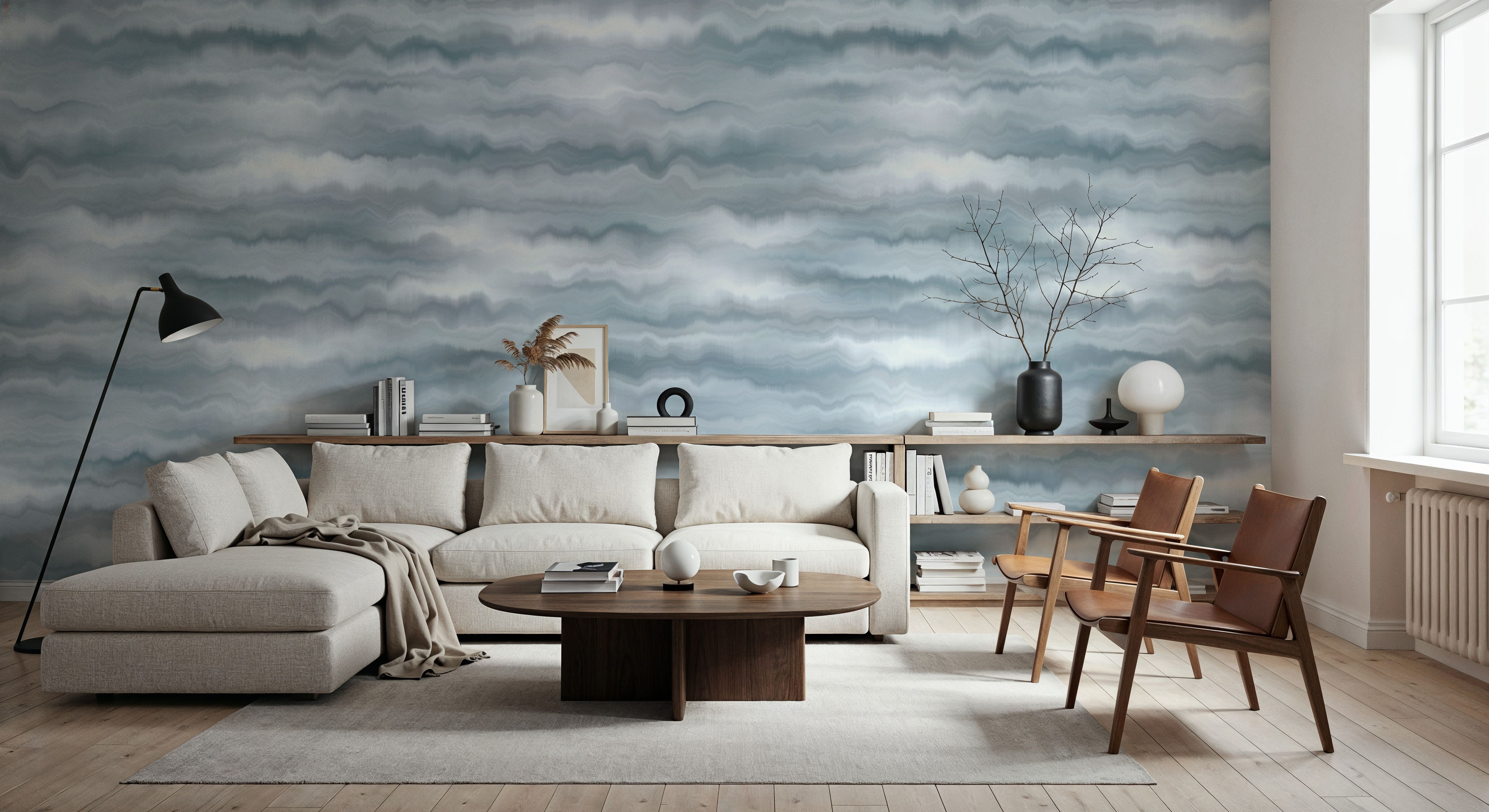 Moire Fumé, Skywash, Wallpaper