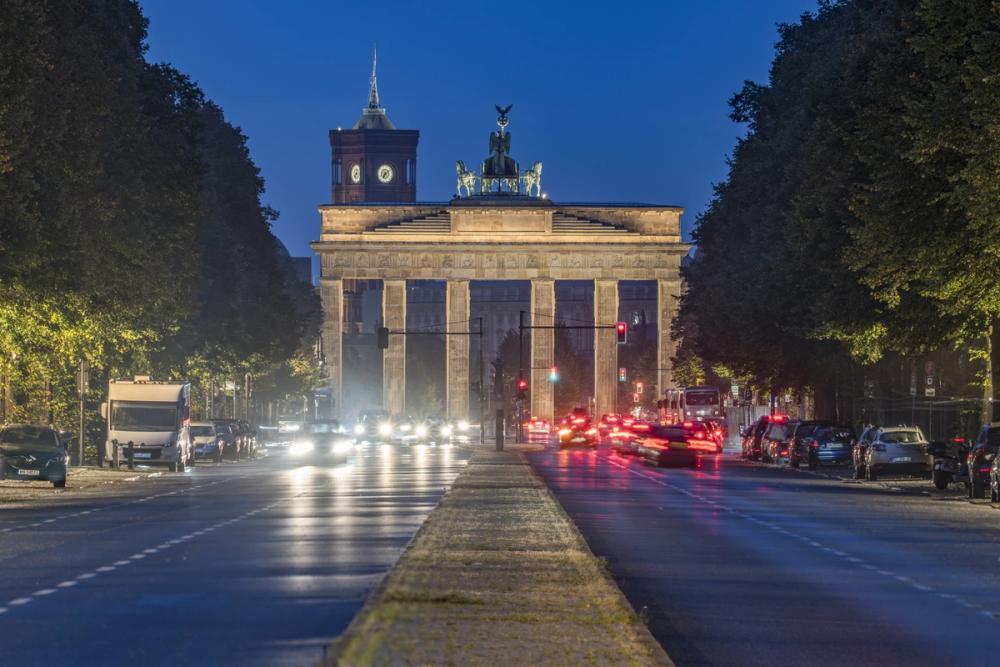 Brandenburger Tor und Rotes Rathaus