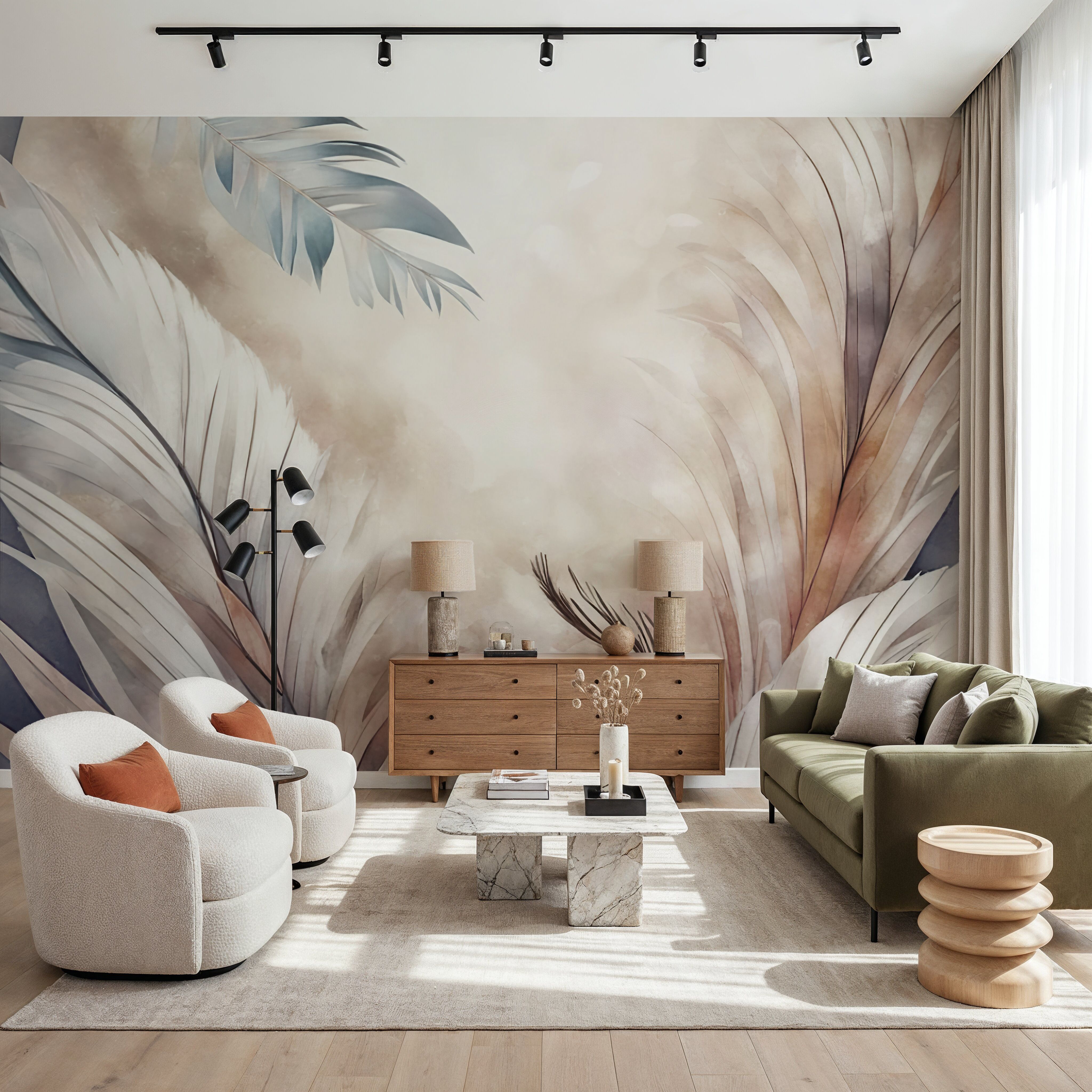 Feathers Magic Brown