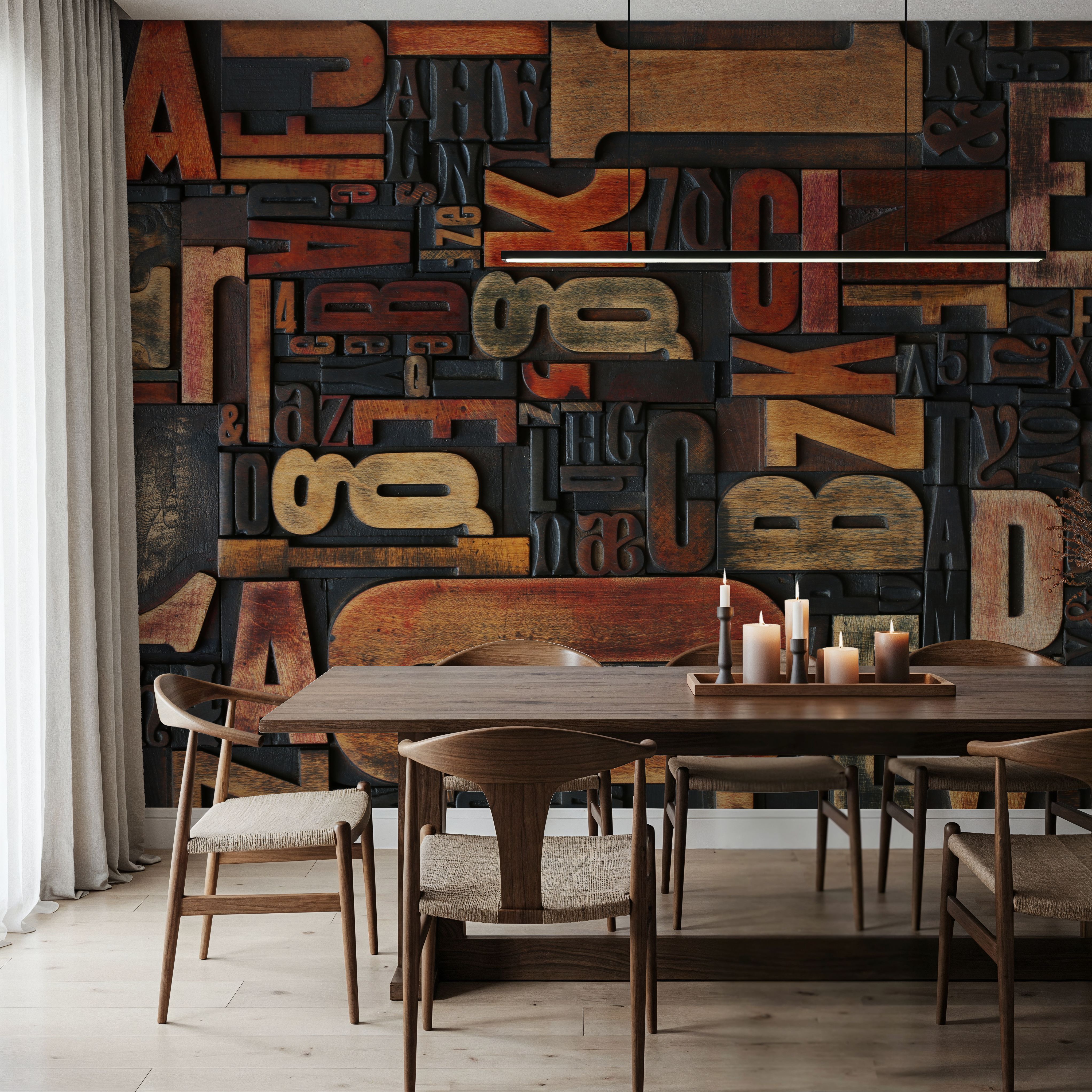Letterpress Wood