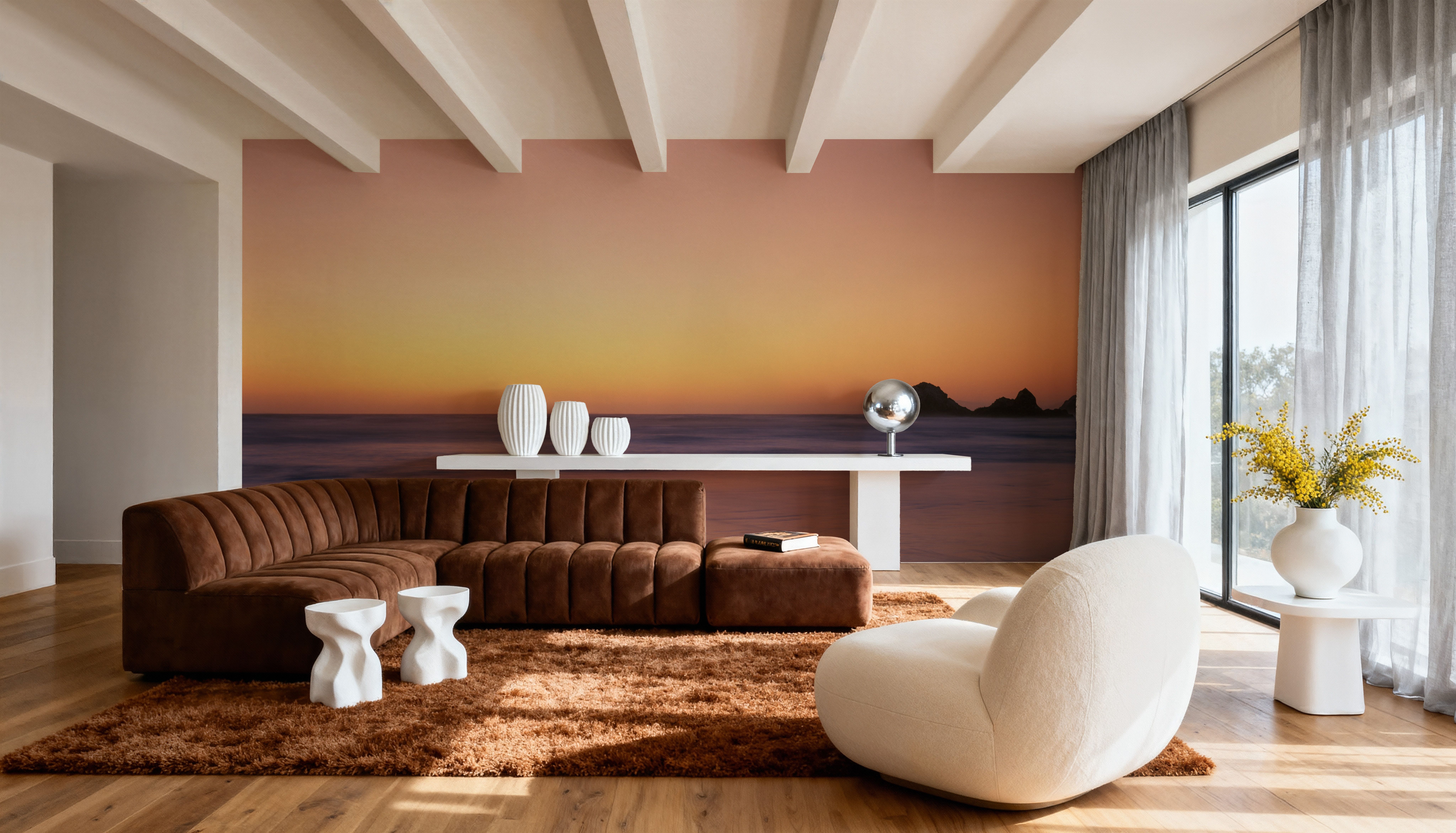 Sunset Serenity, Wallpaper