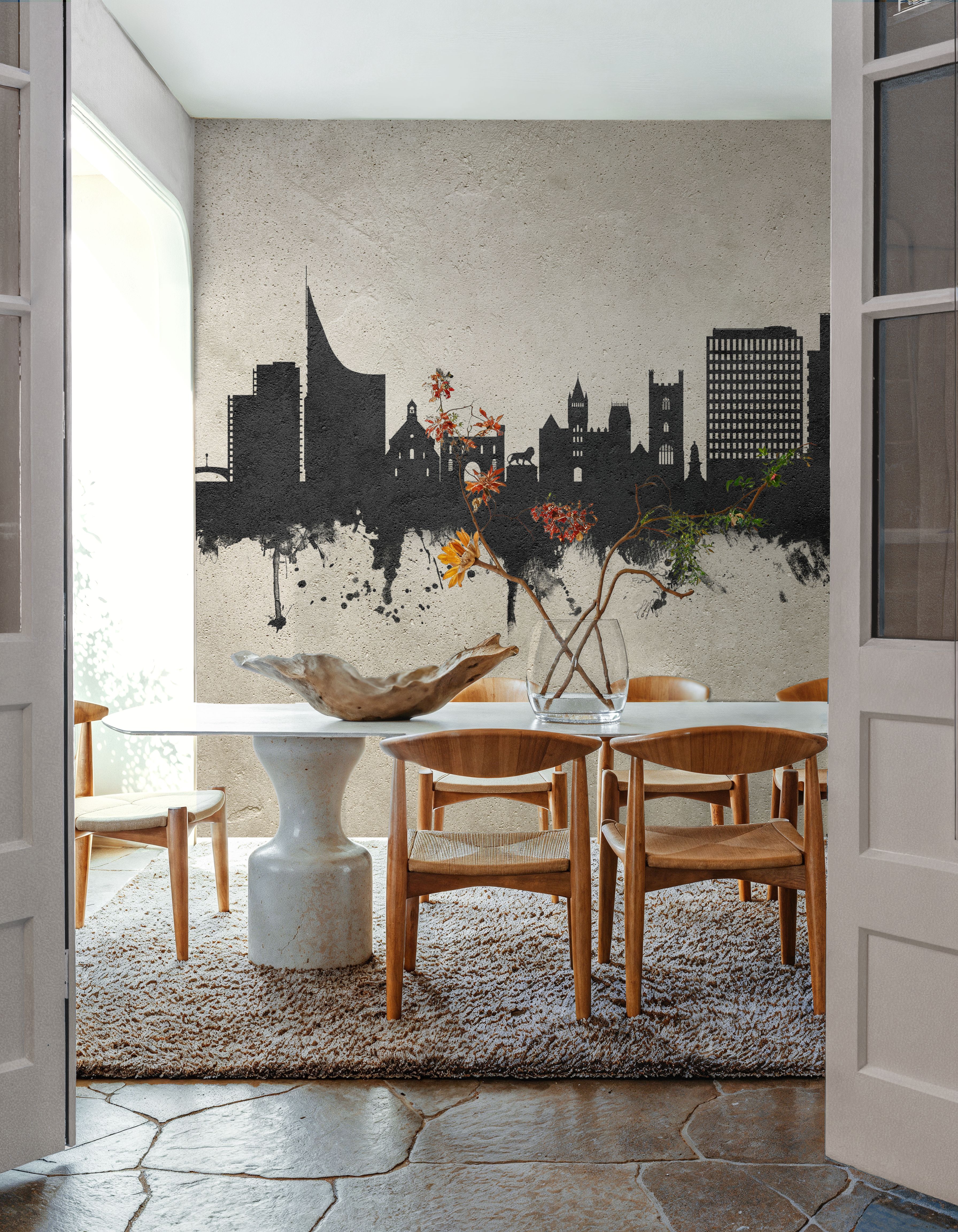 Reading England Skyline Concrete