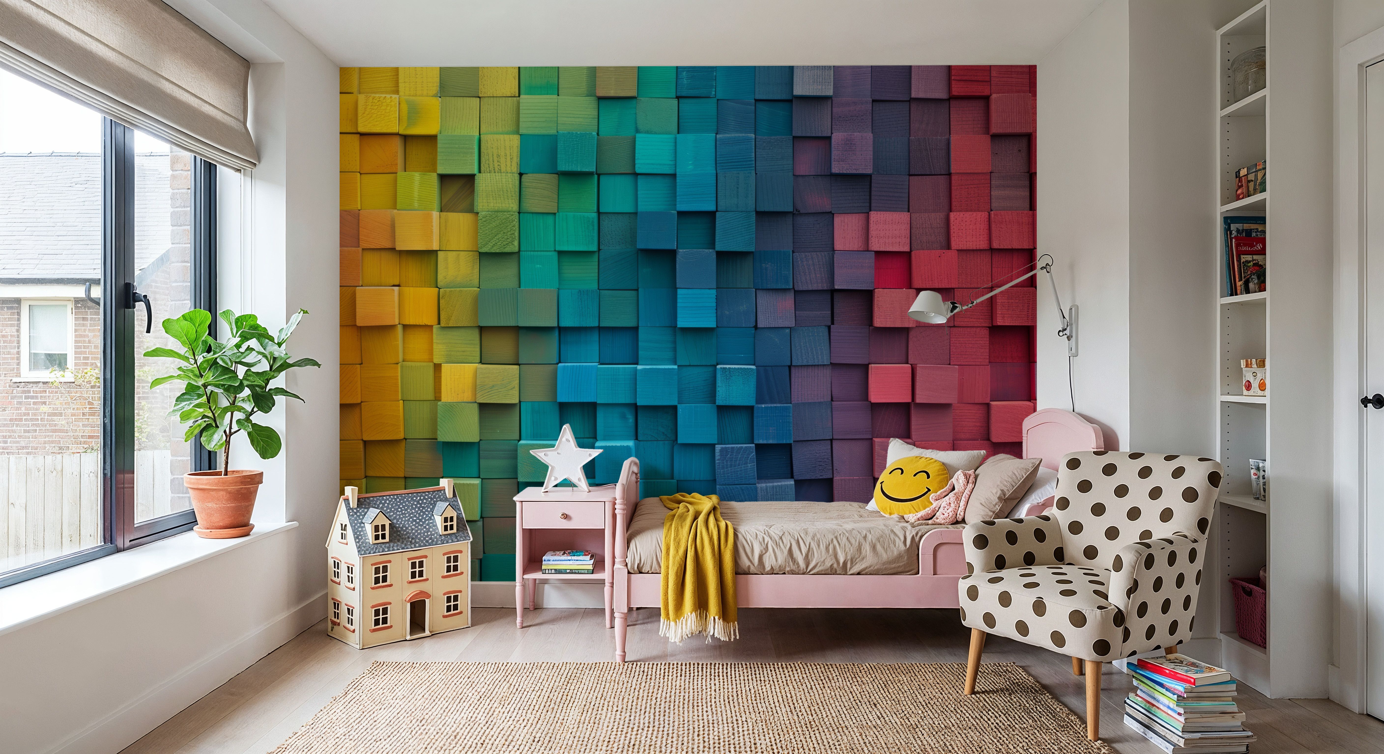 Vibrant Rainbow Stack