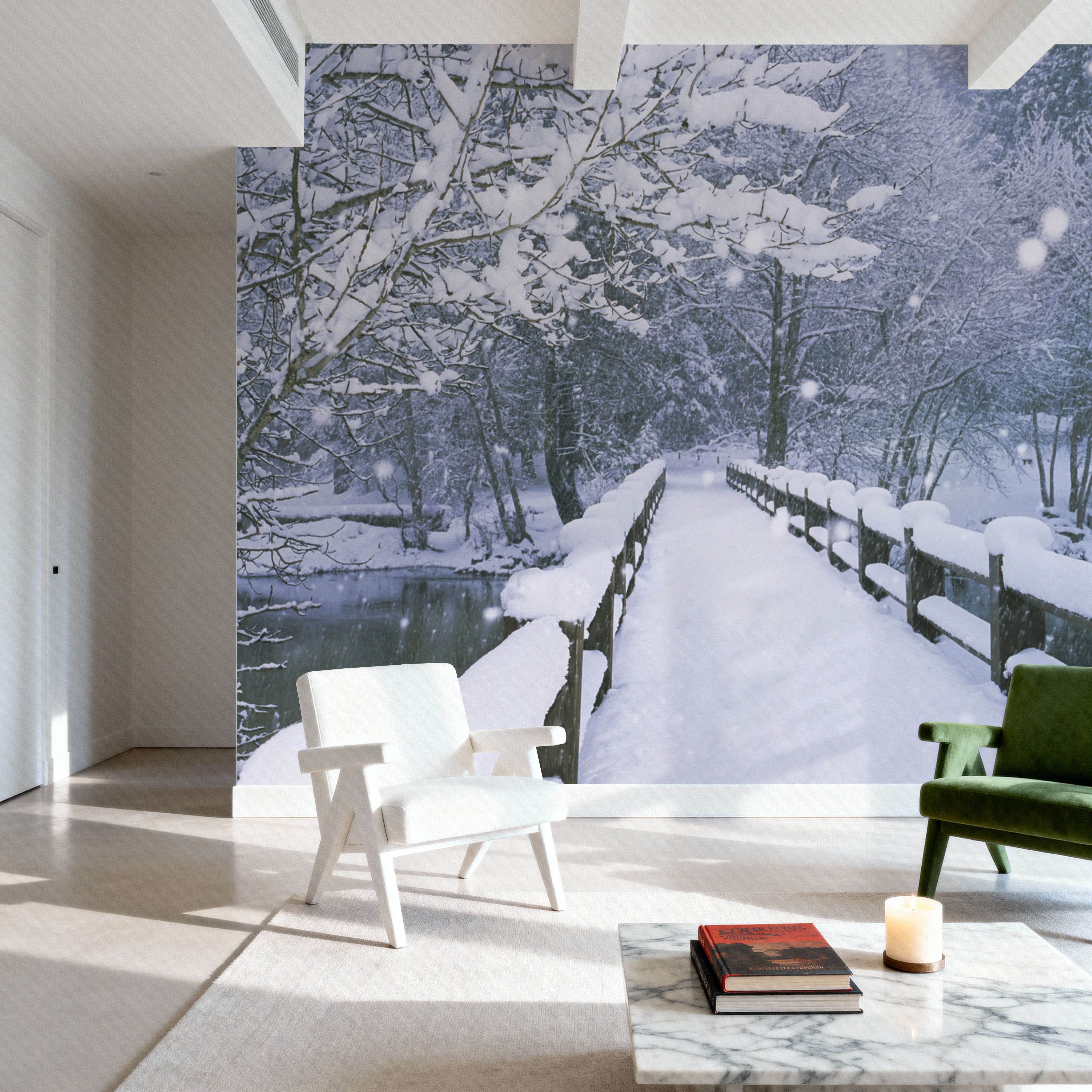 Winter Bridge Serenity