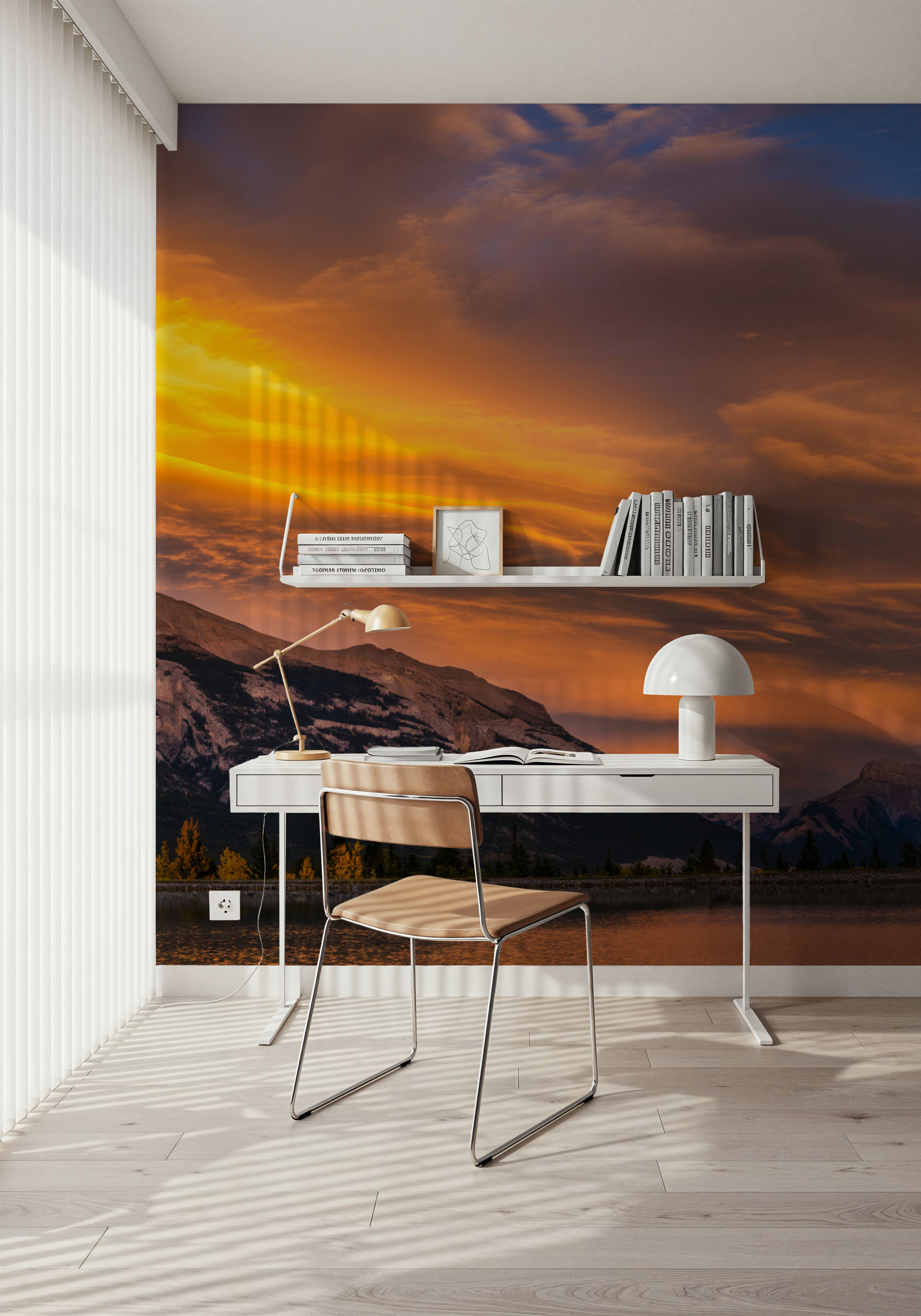 Chinook Clouds over Grotto Mountain