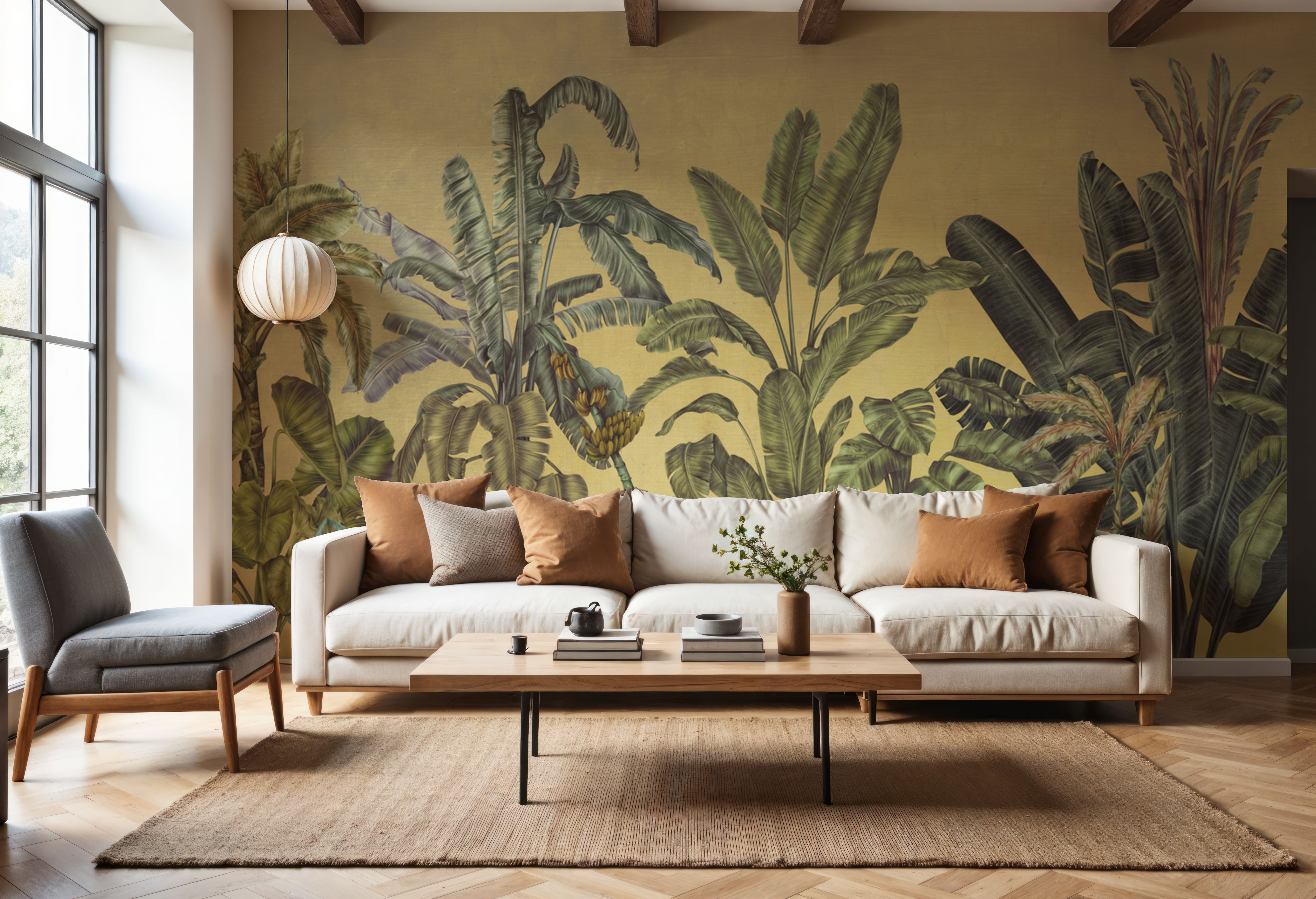 Madagascar Foliage, Yellow