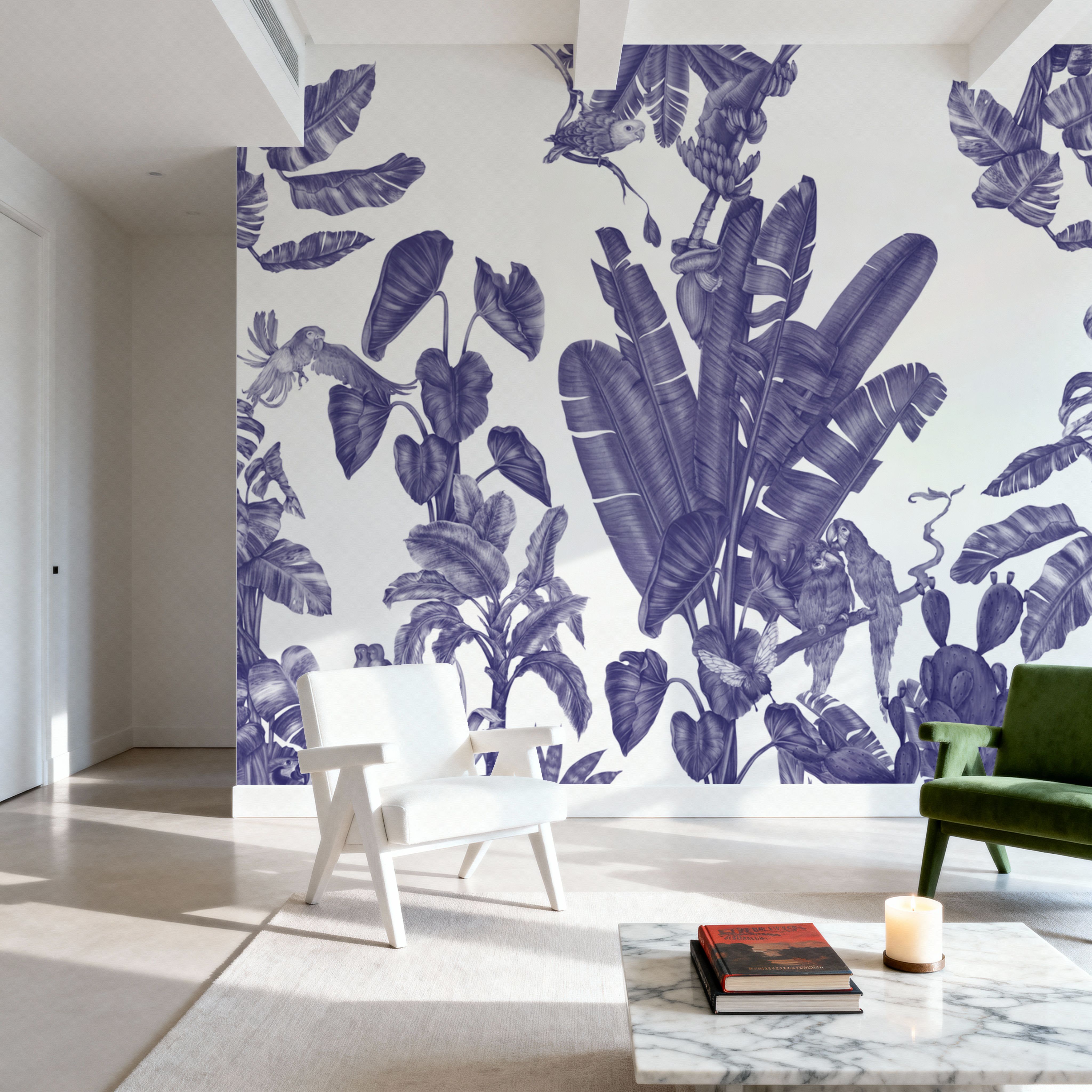 Parrots Jungle, Blue