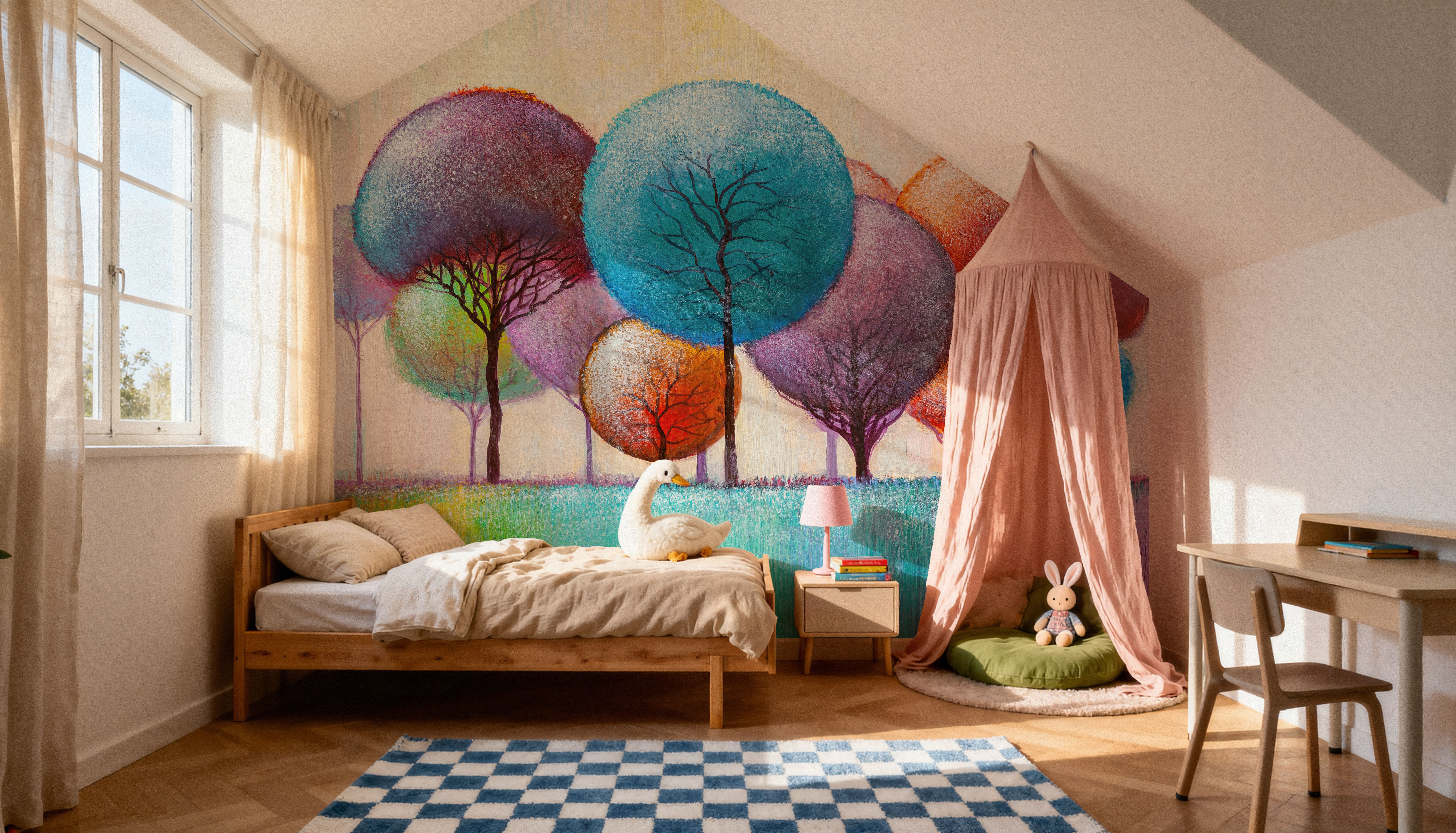 Whimsical Tree Grove