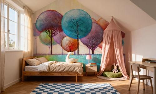 Whimsical Tree Grove