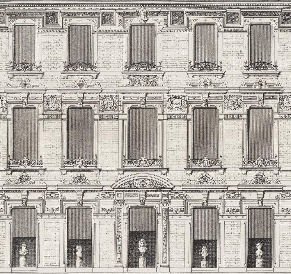 Vintage Facade Pattern