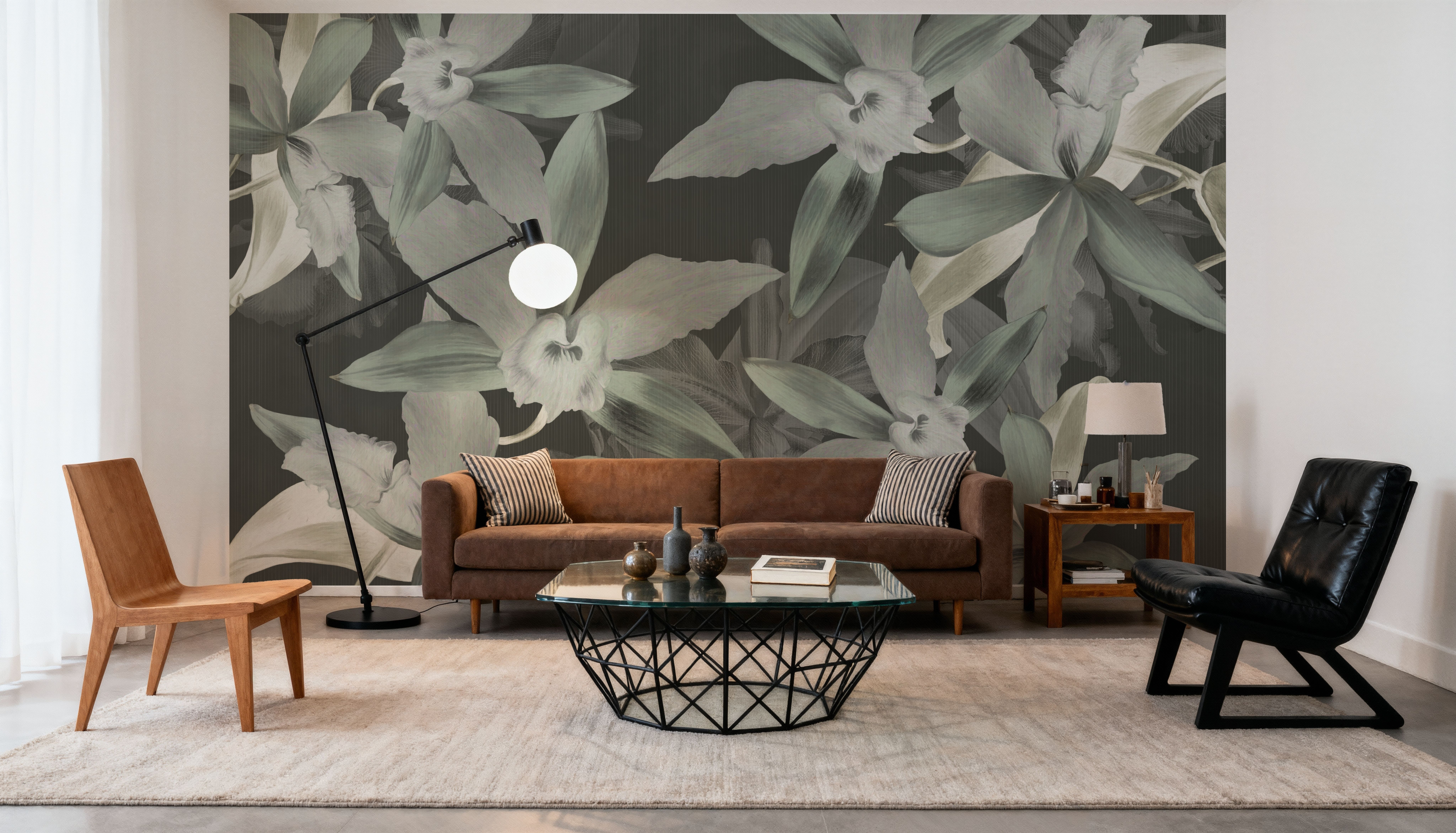 Big Orchids Green
