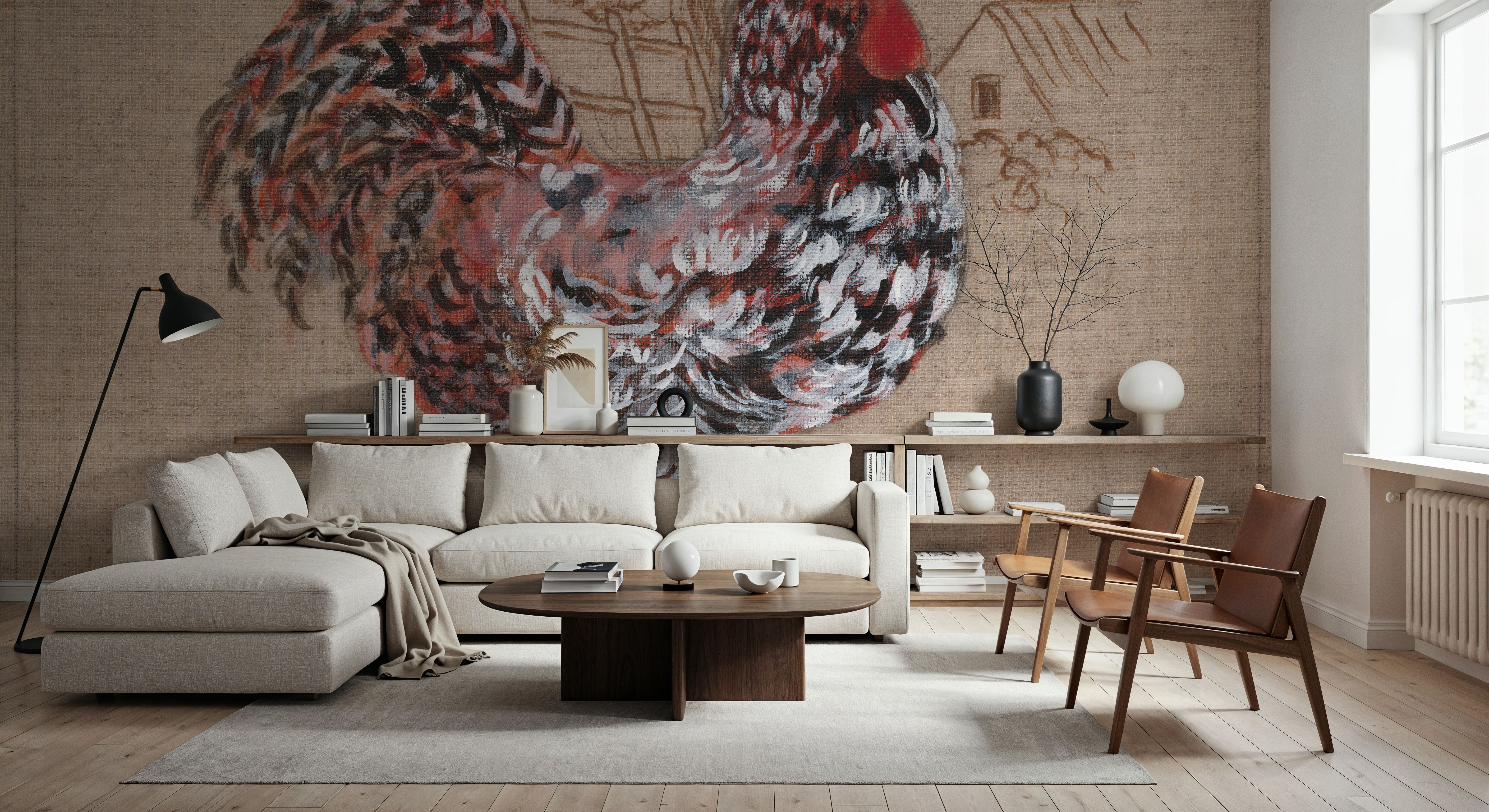 Toile Rooster I