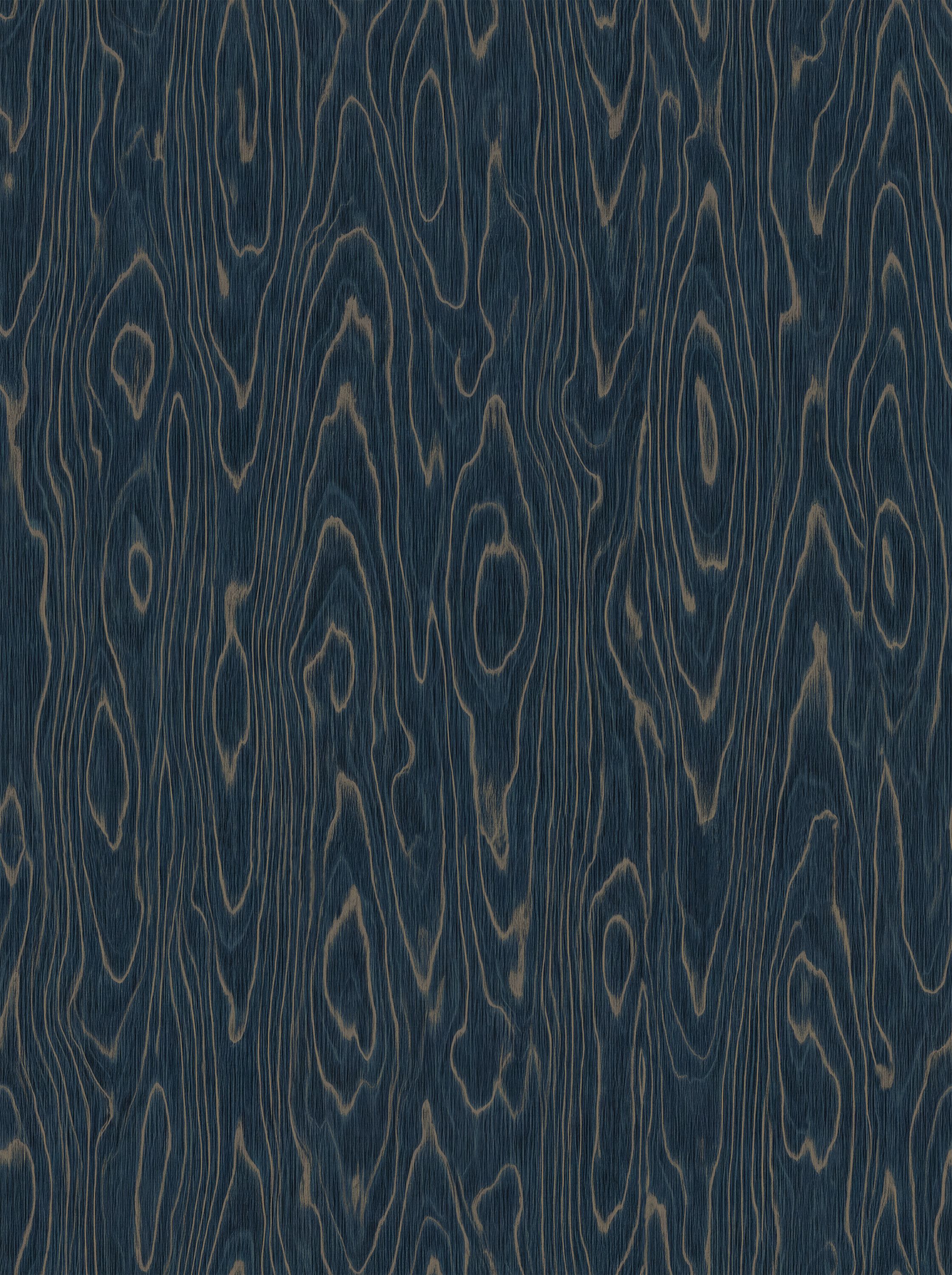 Conoid Grain, Cobalt Teal