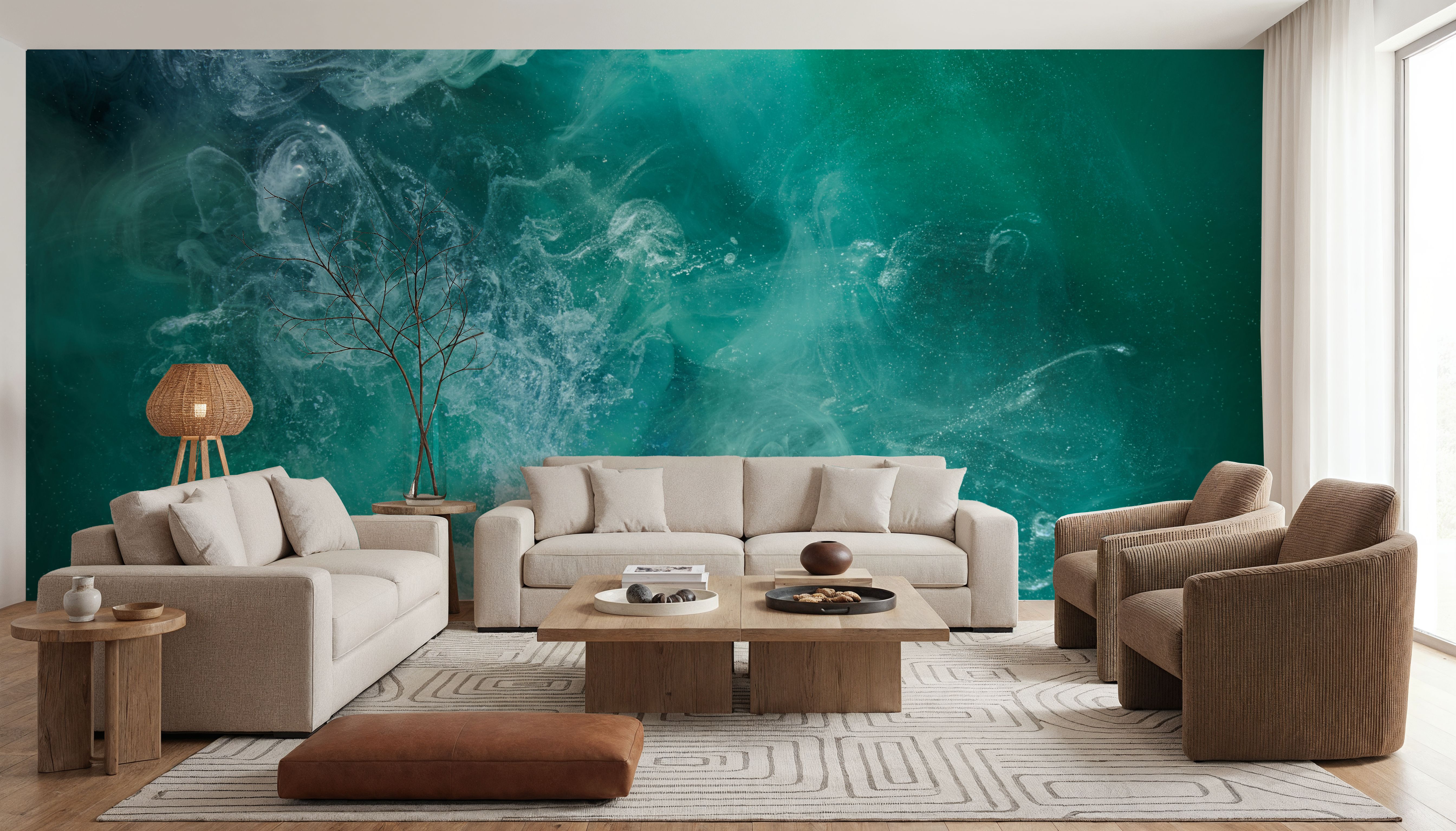 Emerald Ocean, Wallpaper