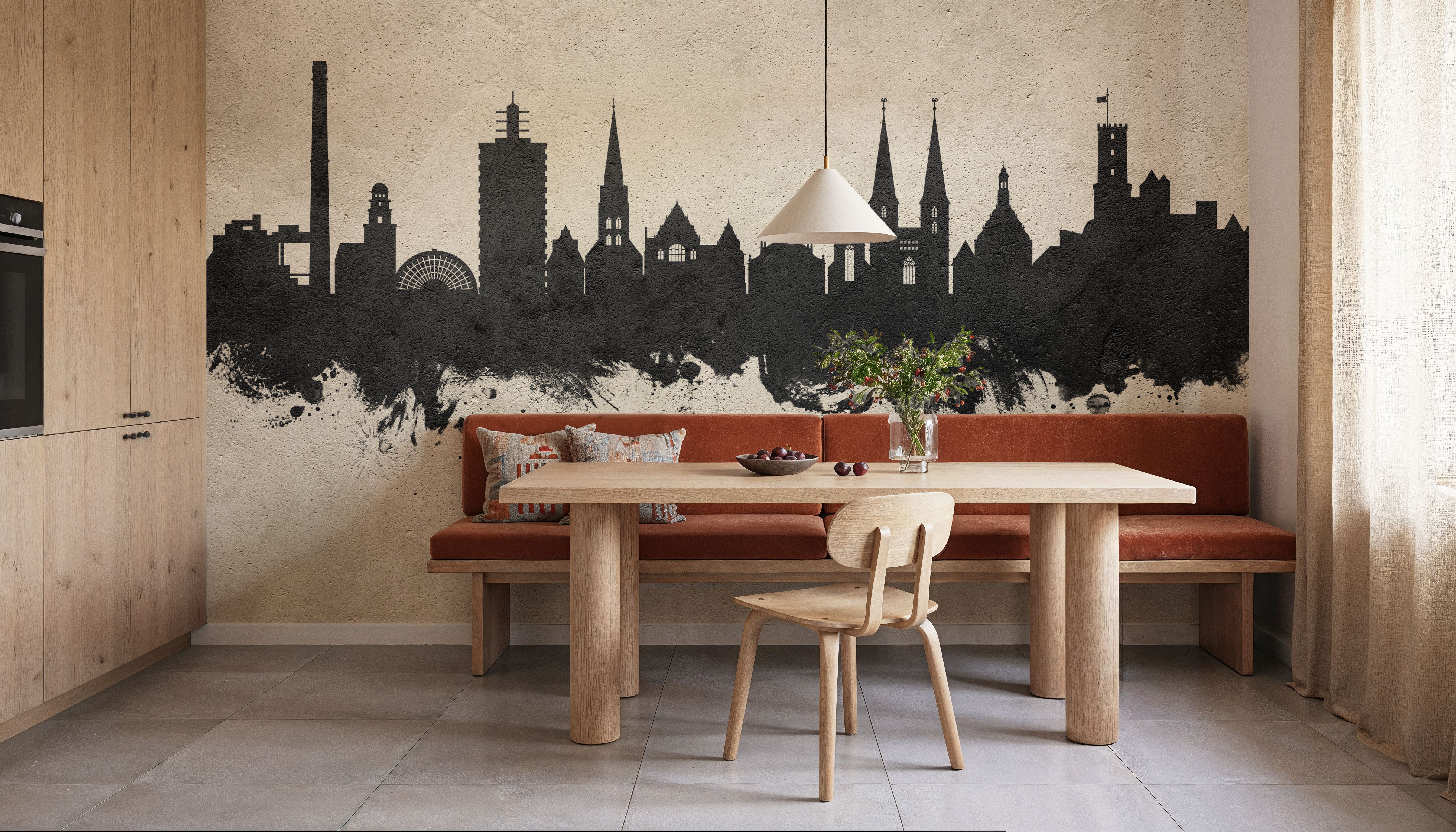 Bielefeld Germany Skyline Concrete