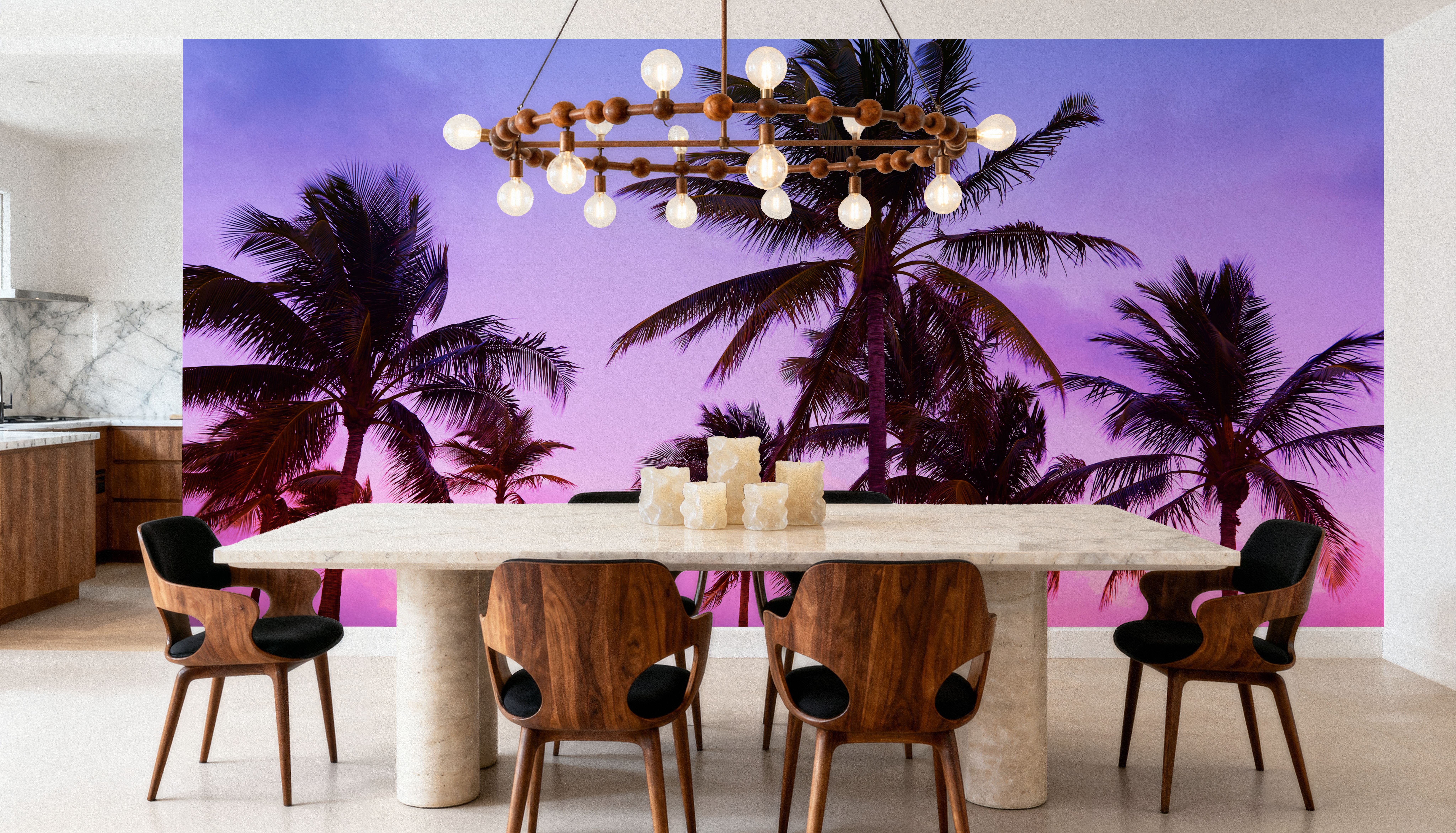 Palm Trees in Miami South Beach