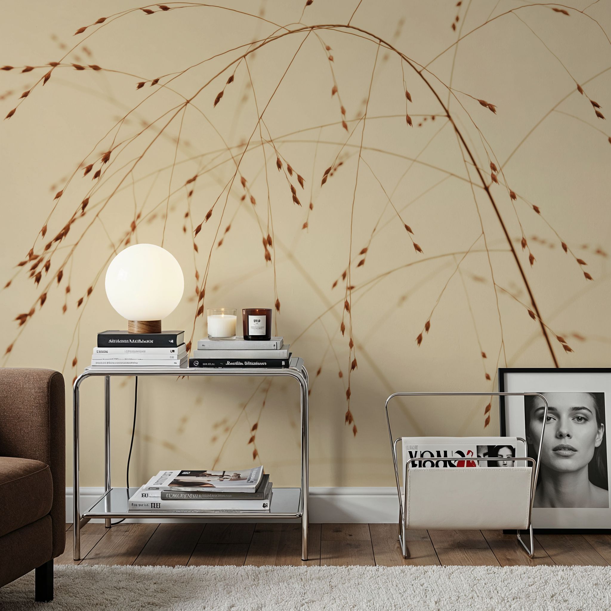 Lakeside Grasses, Wallpaper