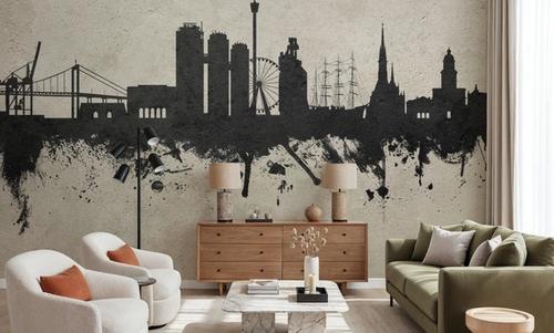 Gothenburg Skyline Concrete