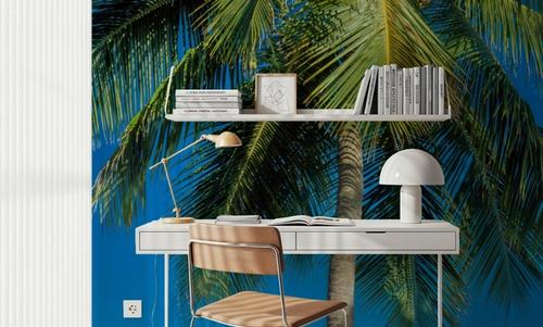 Azure Palms Vertical