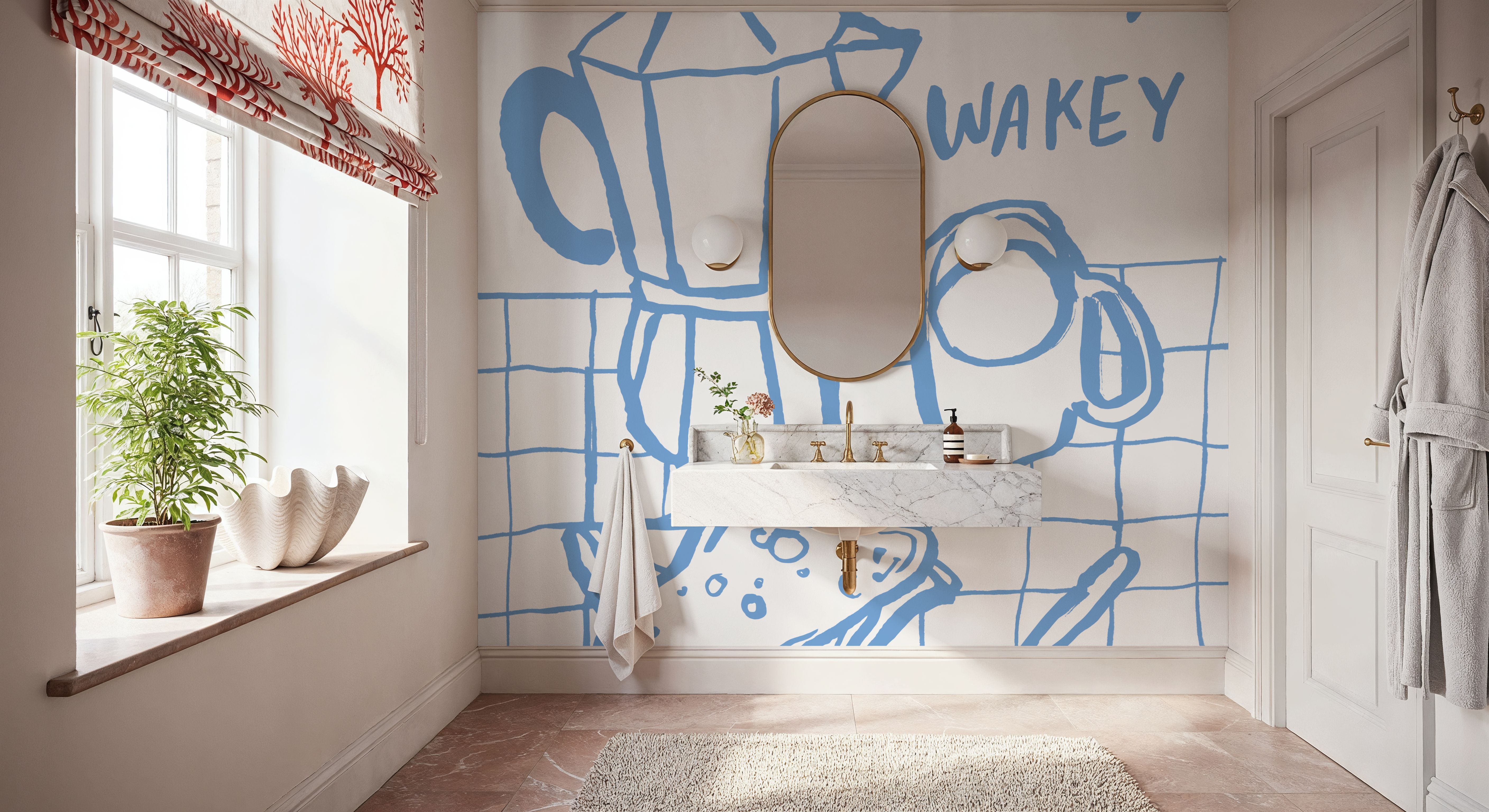 Breakfast Doodles V White