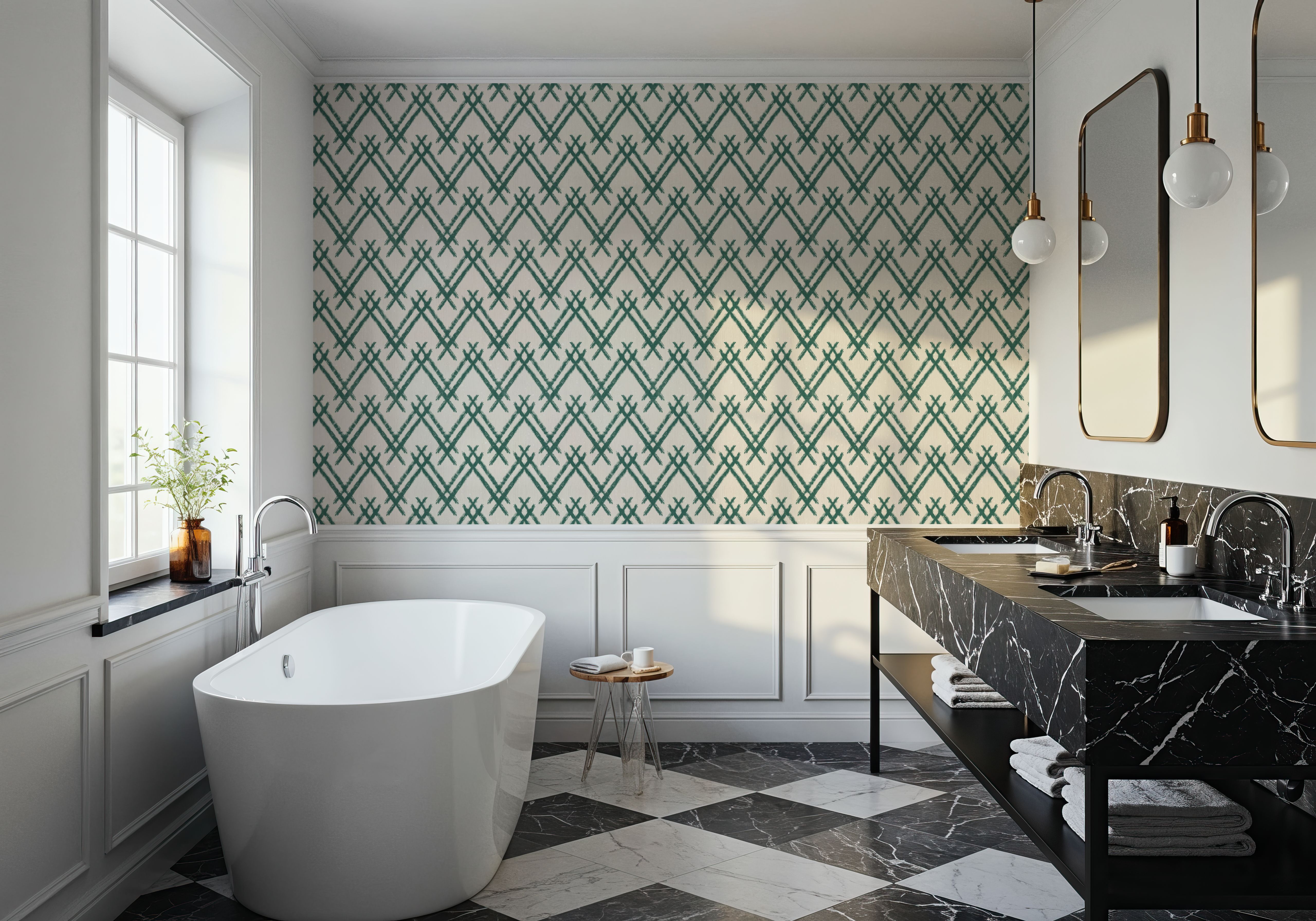 Woodland Tops Tropical Green