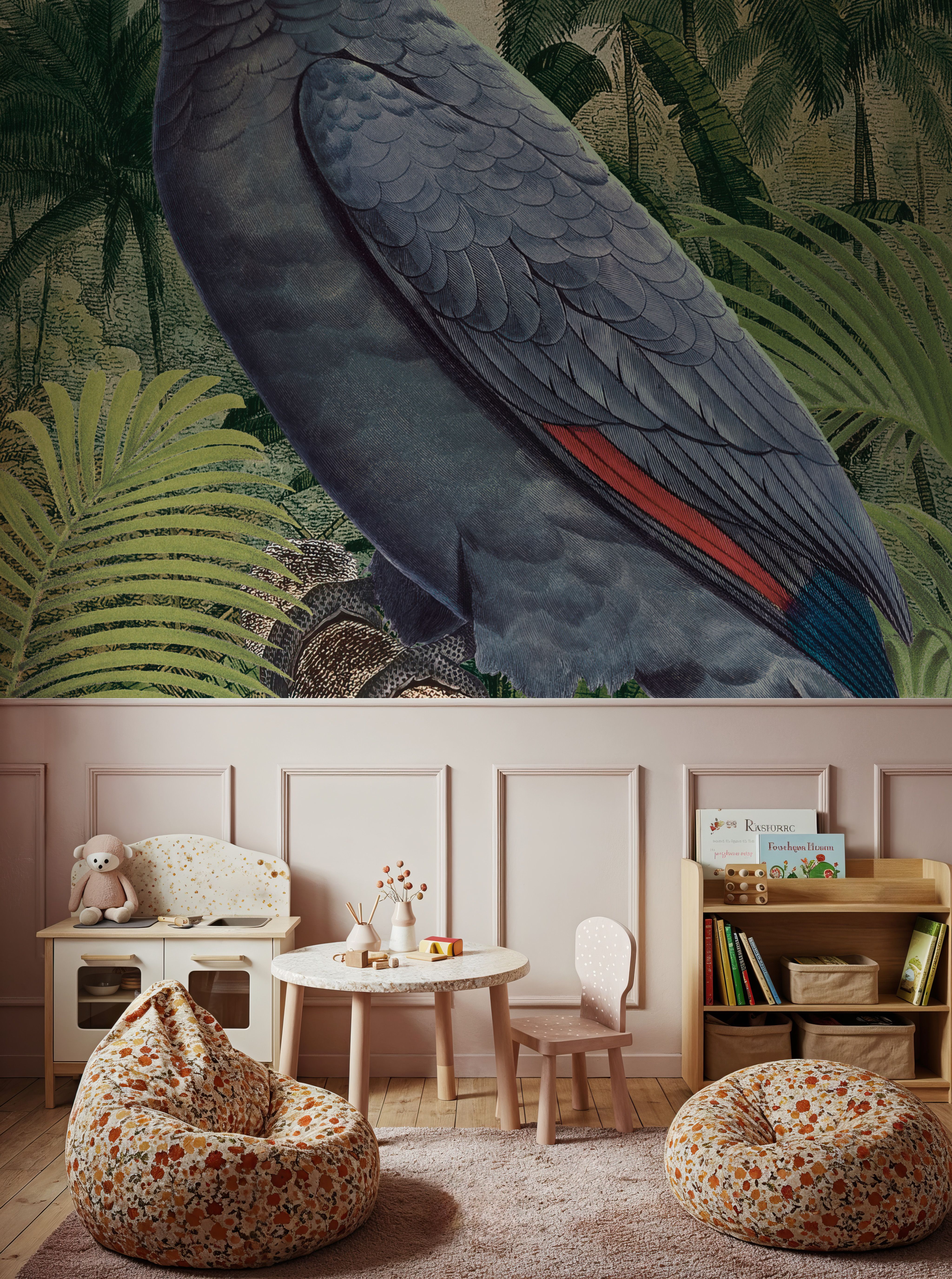 Jungle Parrot II Blue
