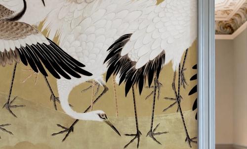 Japanese Flock of Cranes, Butter