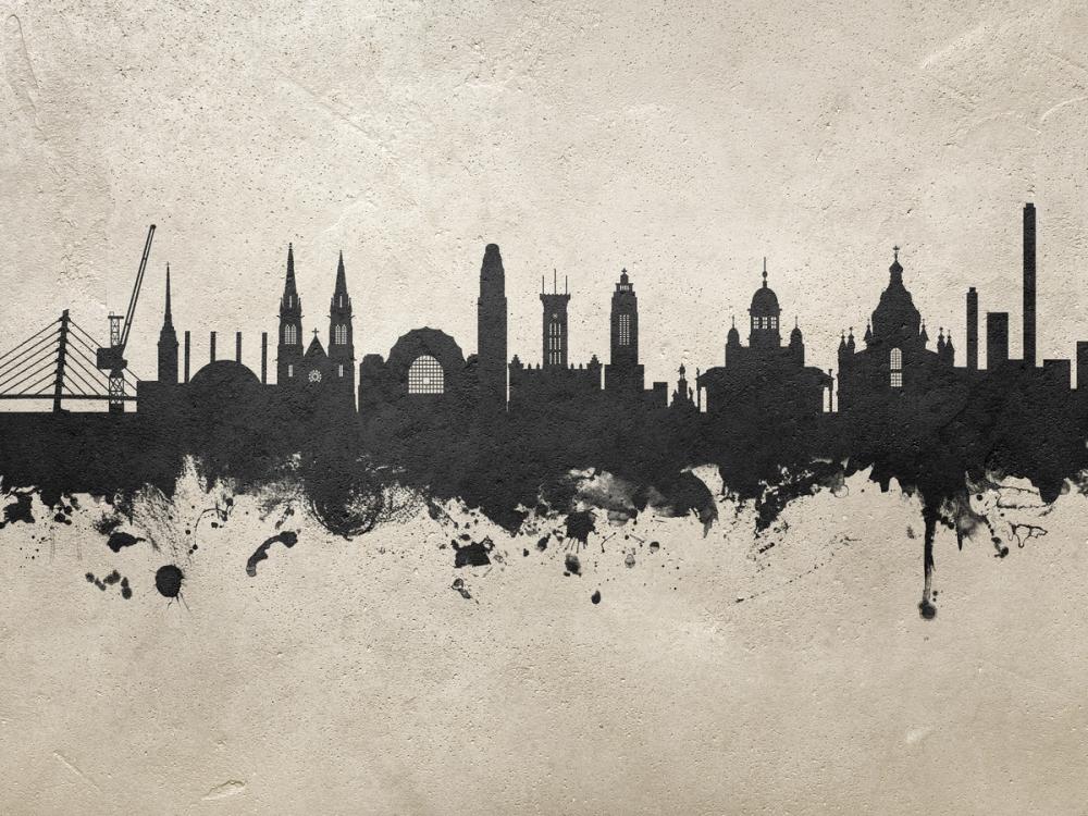 Helsinki Skyline Concrete
