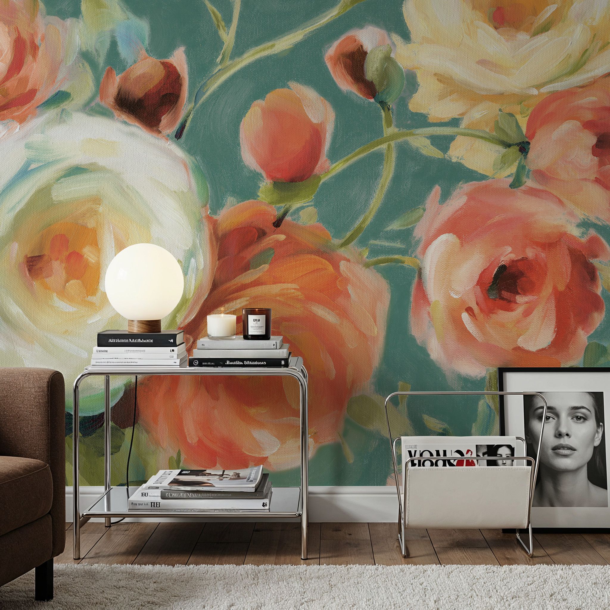 Florabundance I Autumn Teal