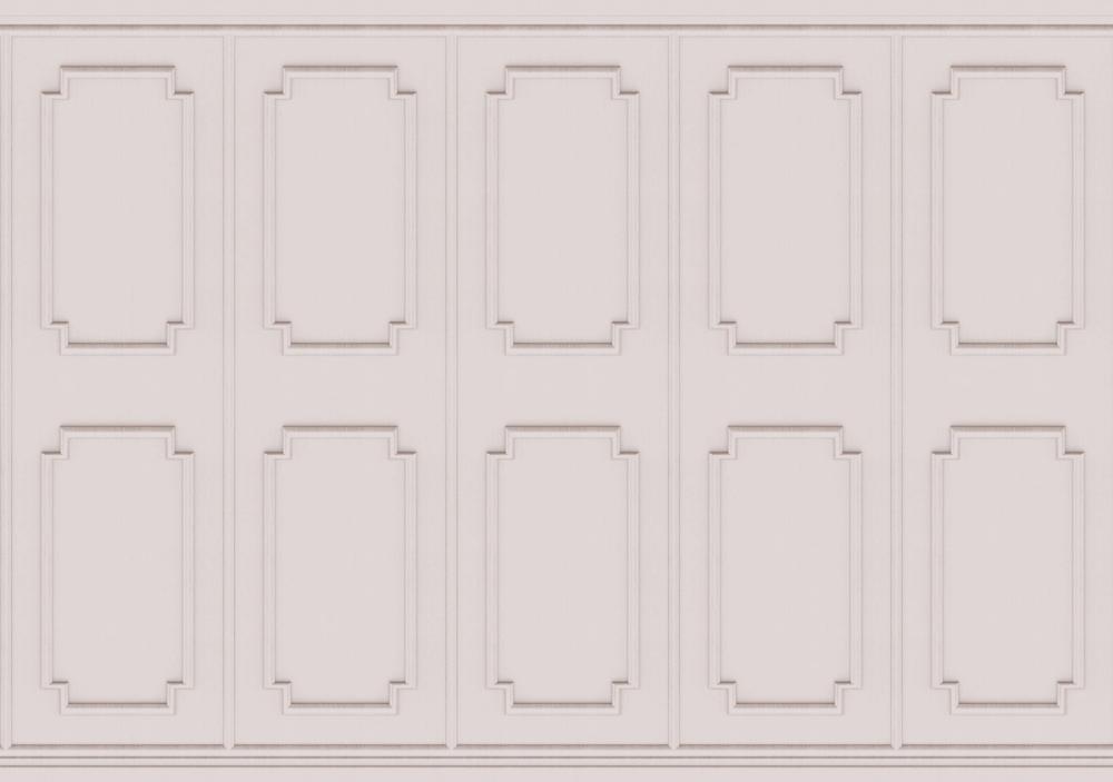 Faux Wall Panel Moulding, Cream