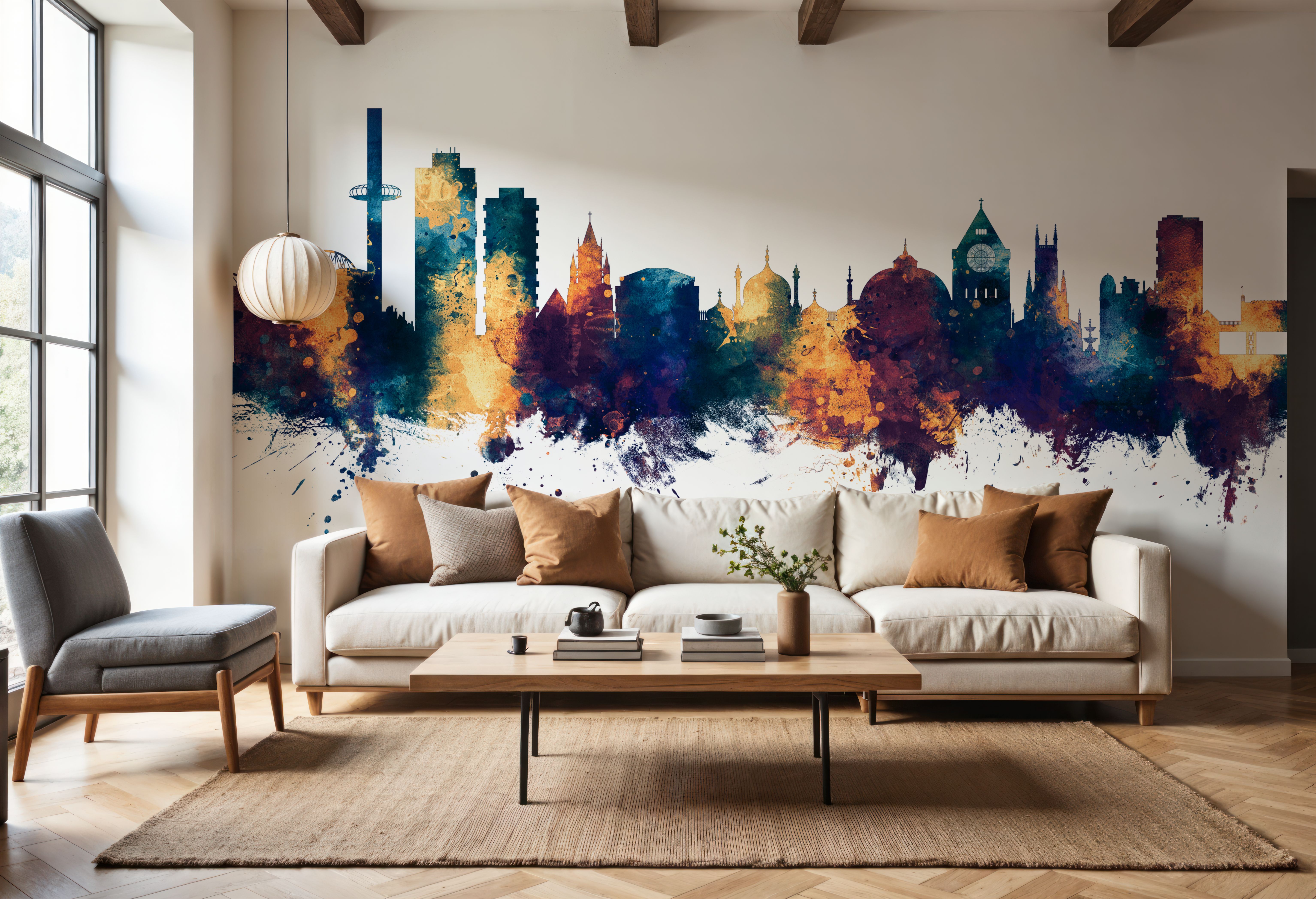 Brighton England Skyline Blue & Bronze