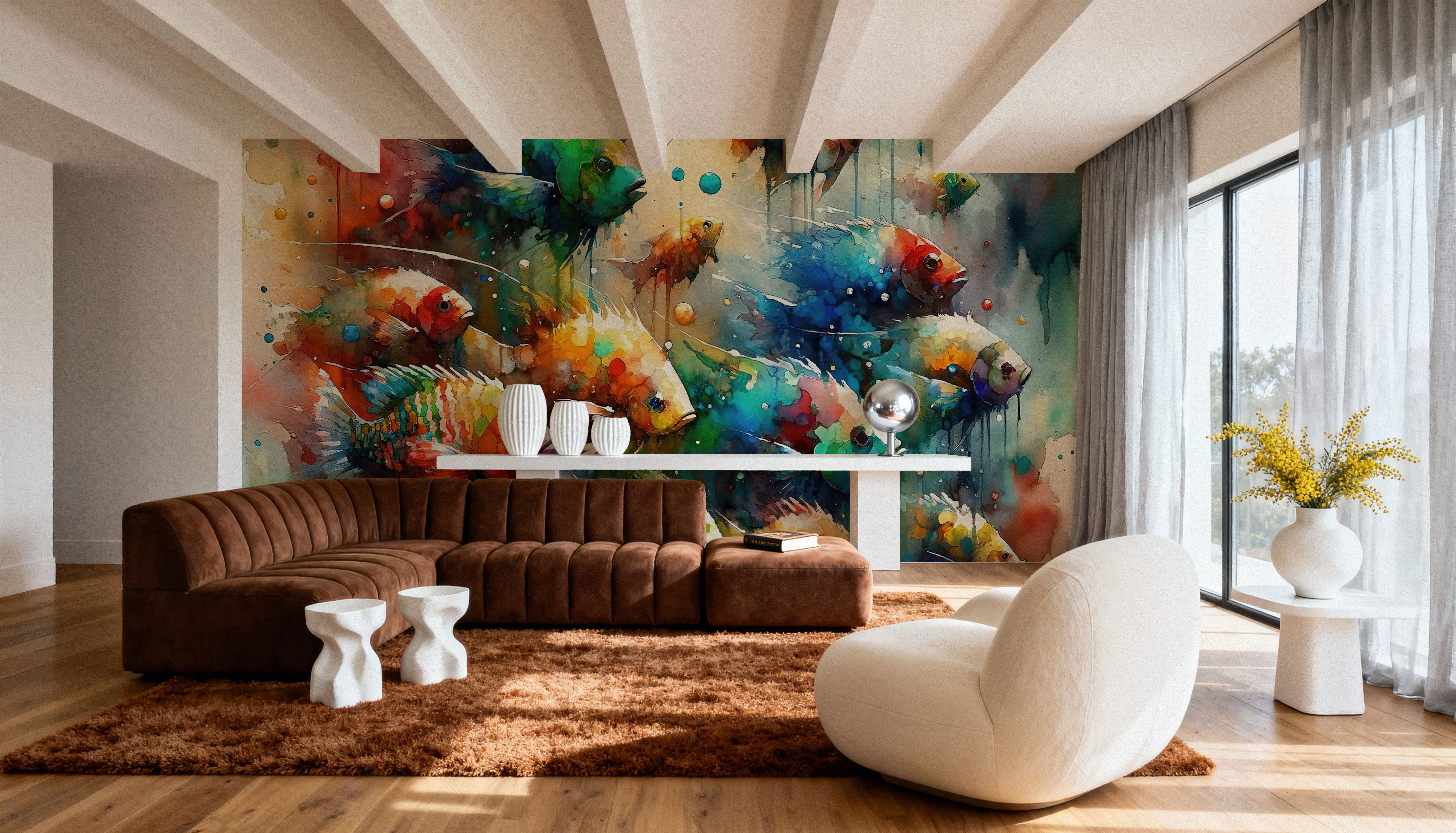 Aquatic Dance of Hues