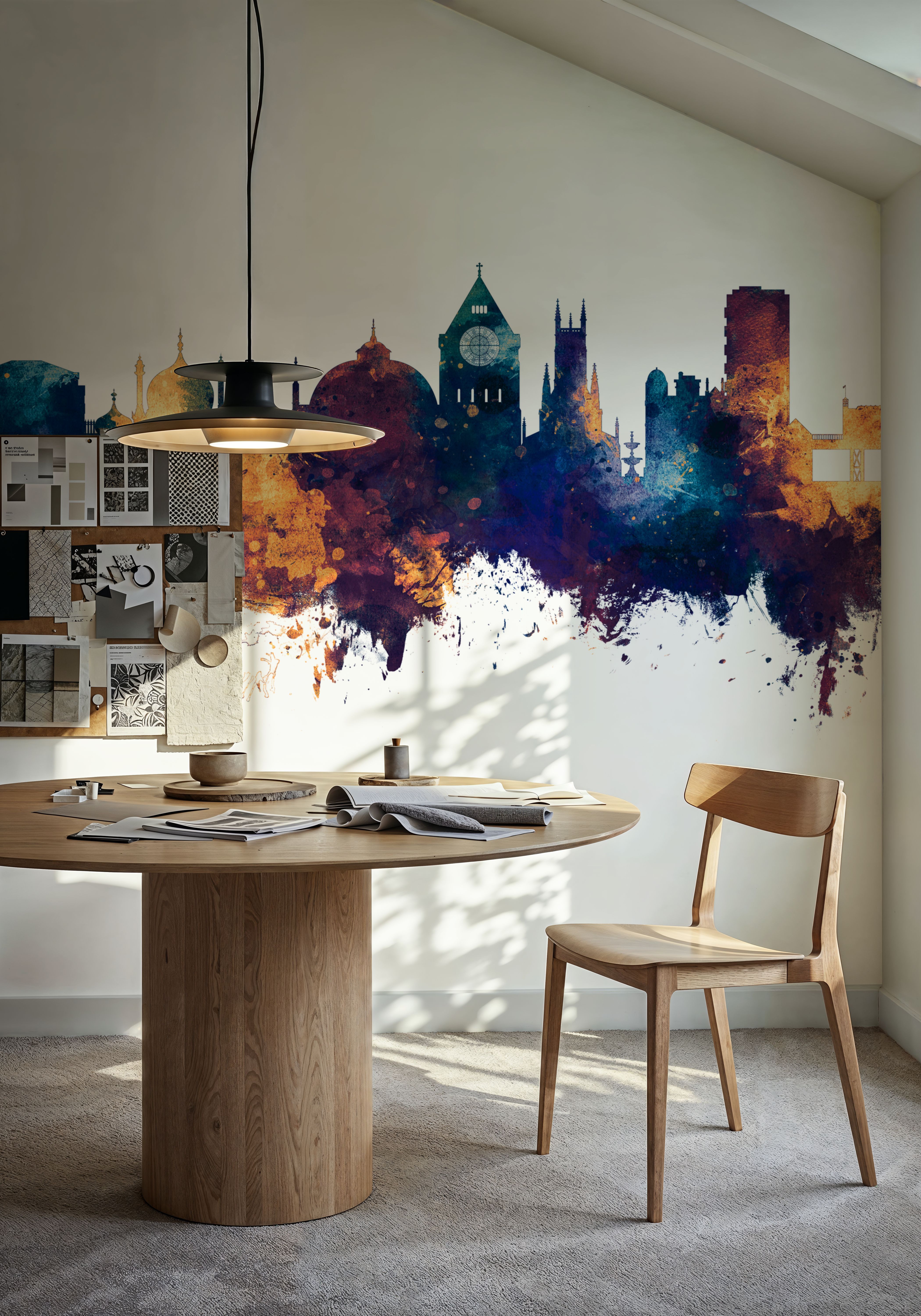 Brighton England Skyline Blue & Bronze