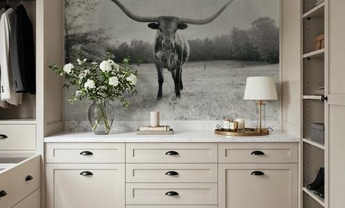 Longhorn Backlit Aged