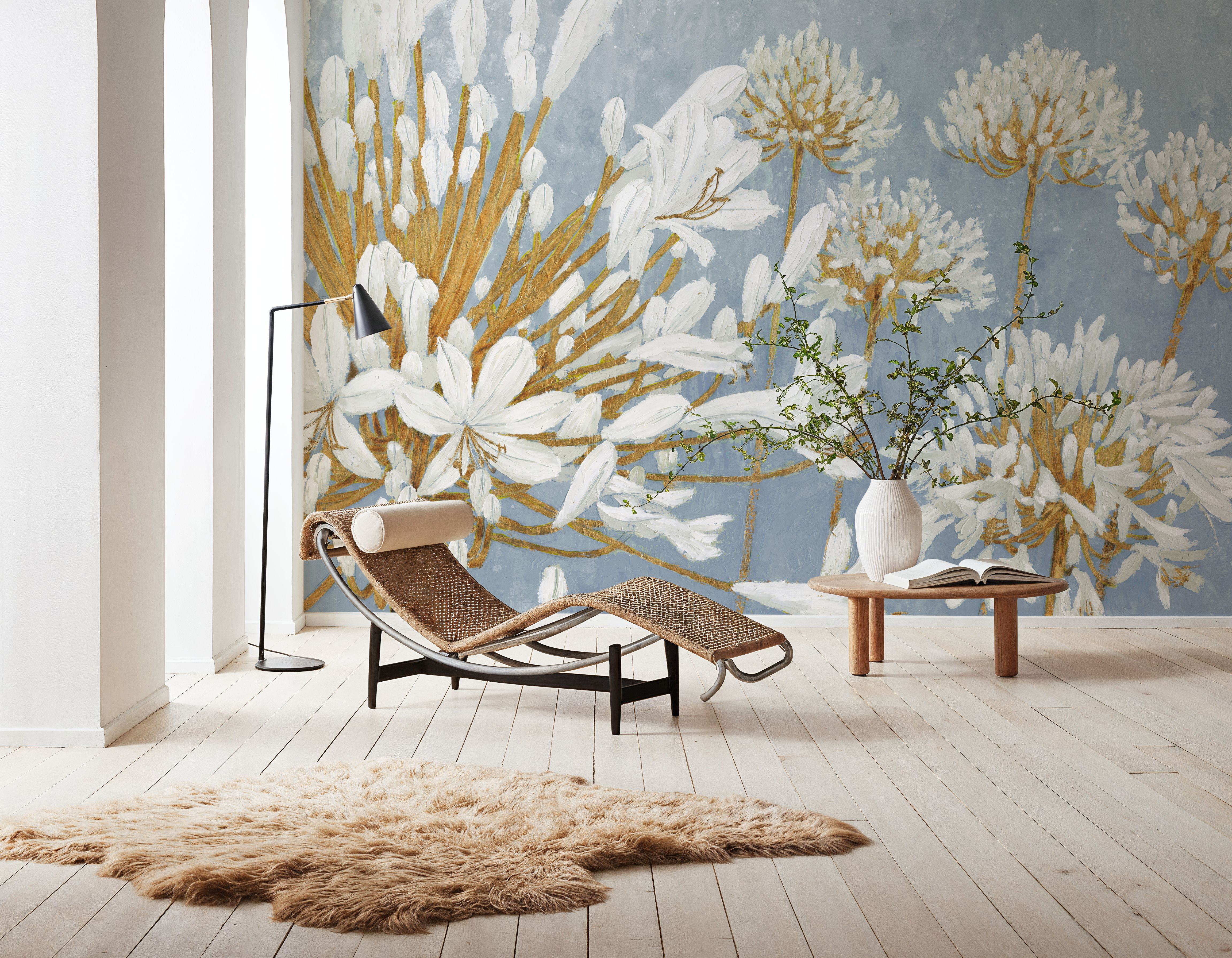 Golden Spring Blue Gray