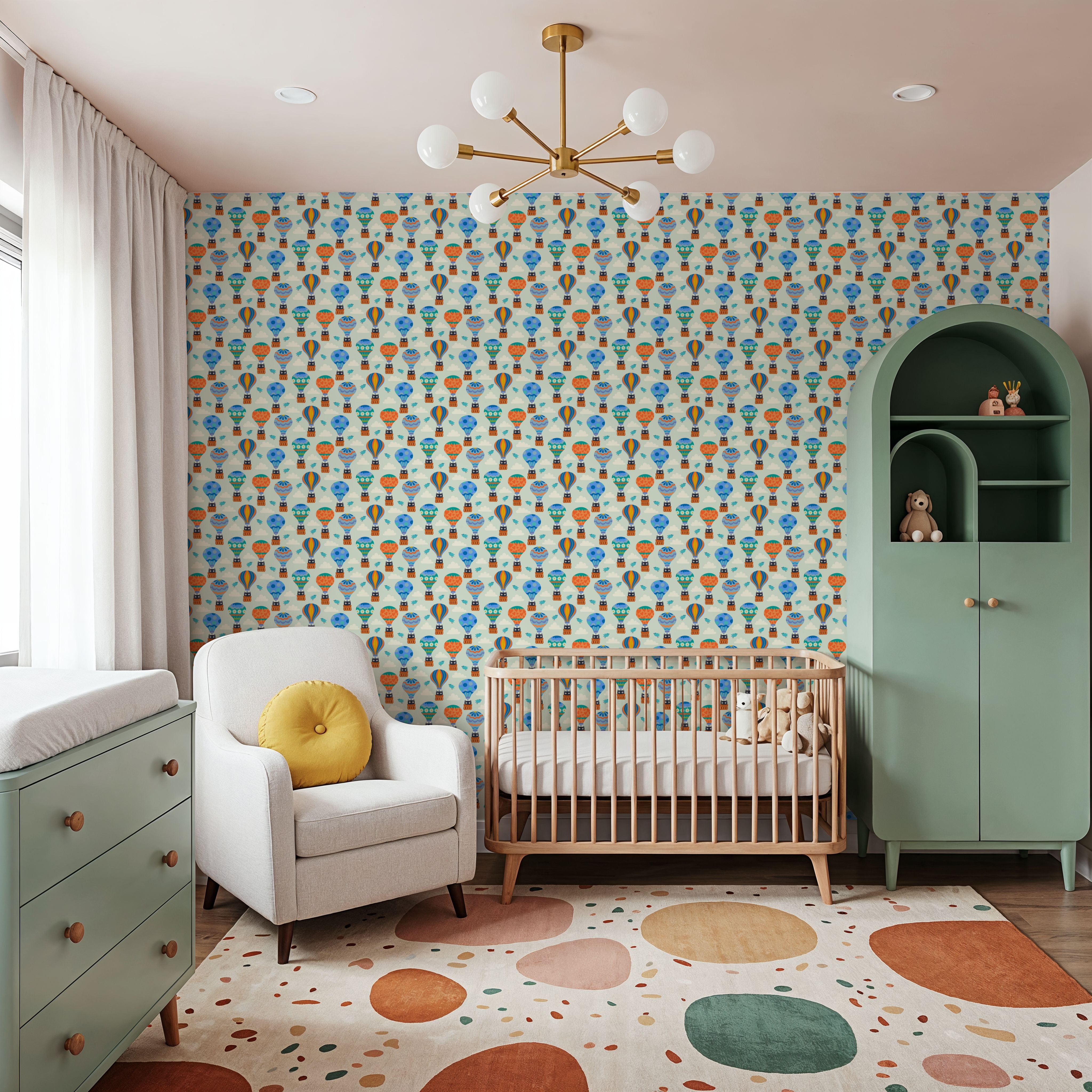 Cats In Hot Air Ballons