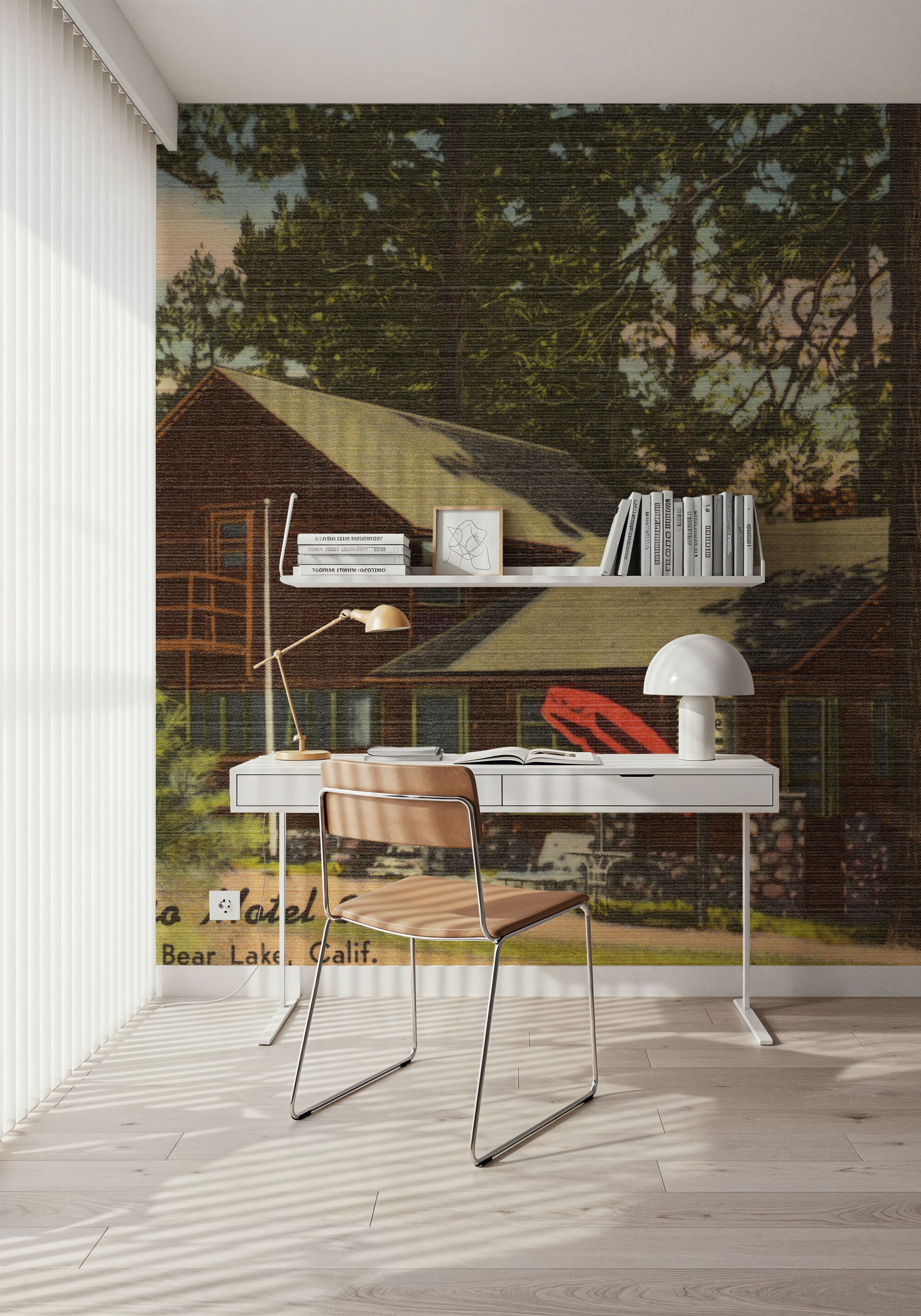 Greetings from El Paraiso Motel - Screenprint Postcard