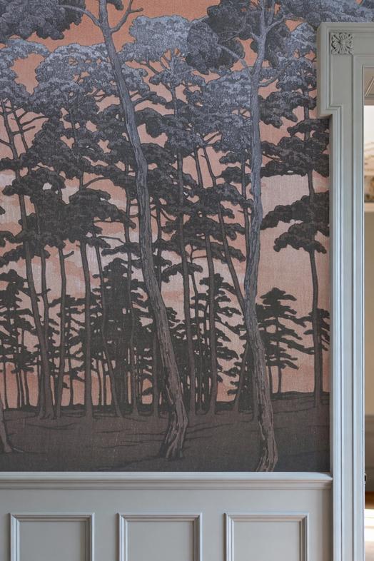 Tranquil Pinescape, Sunset