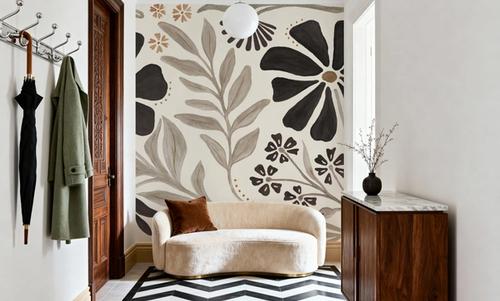 Modern Petals Neutral