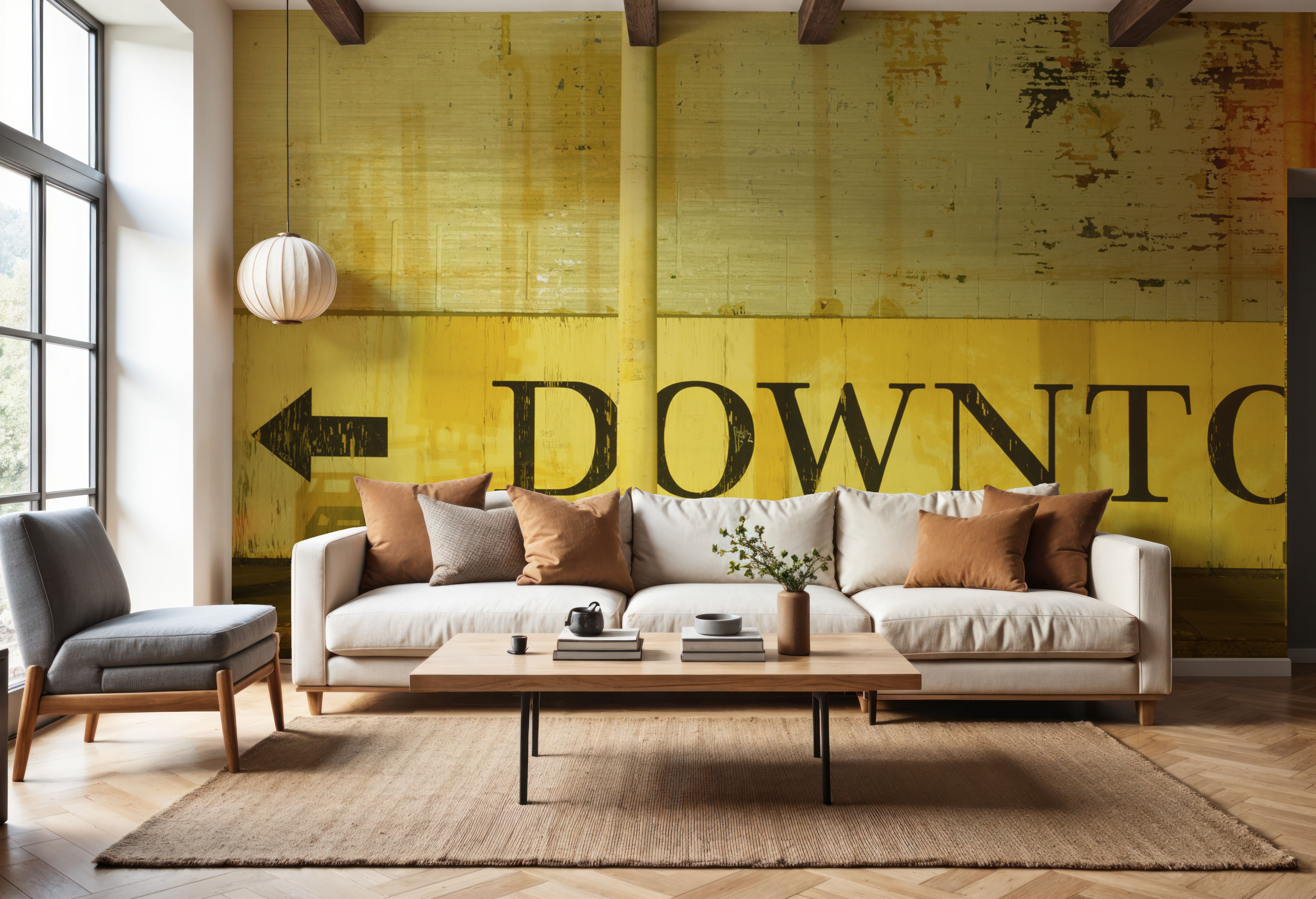Downtown Directions, Wallpaper