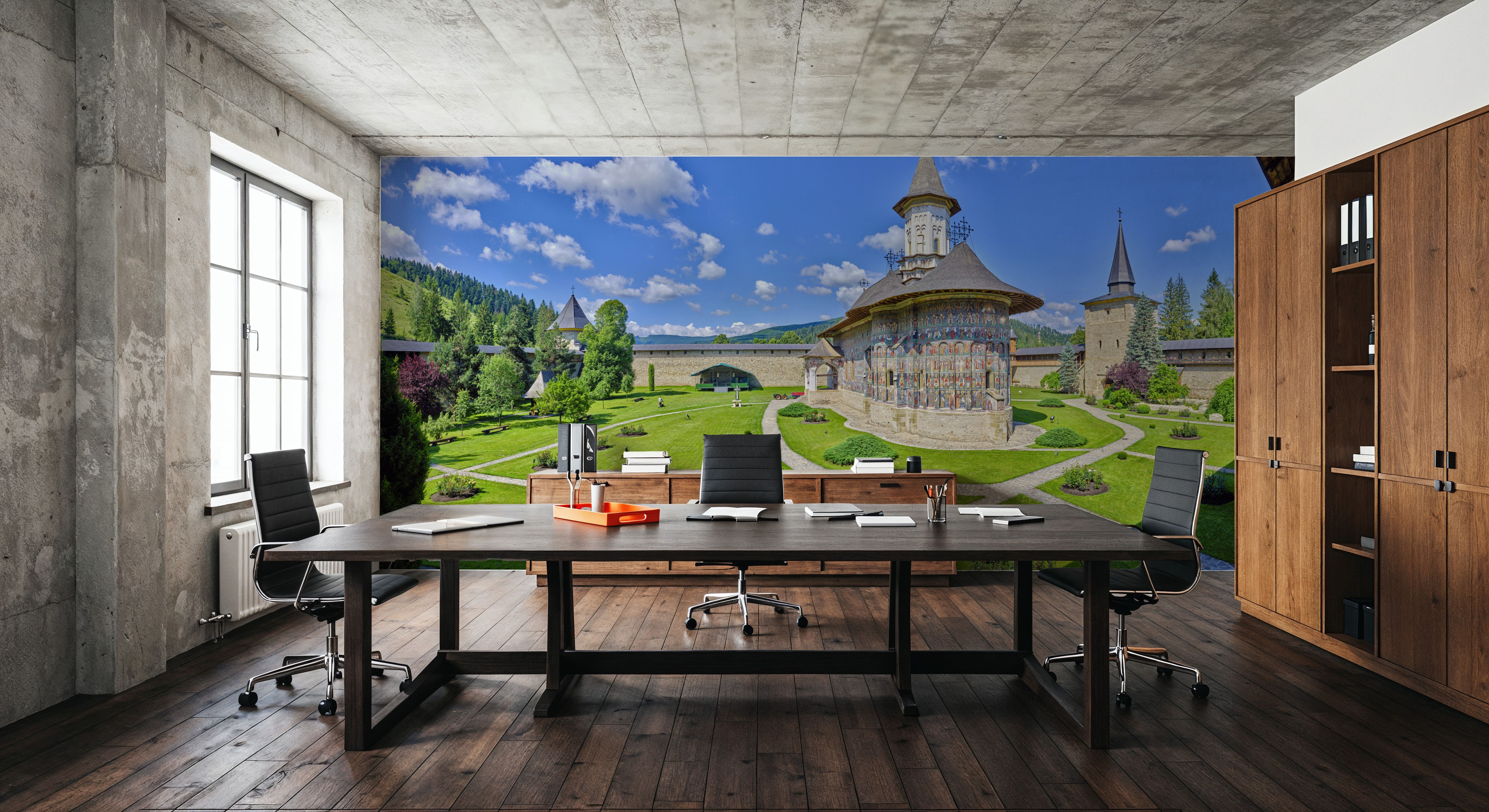 Sacred Monastery Garden, Wallpaper